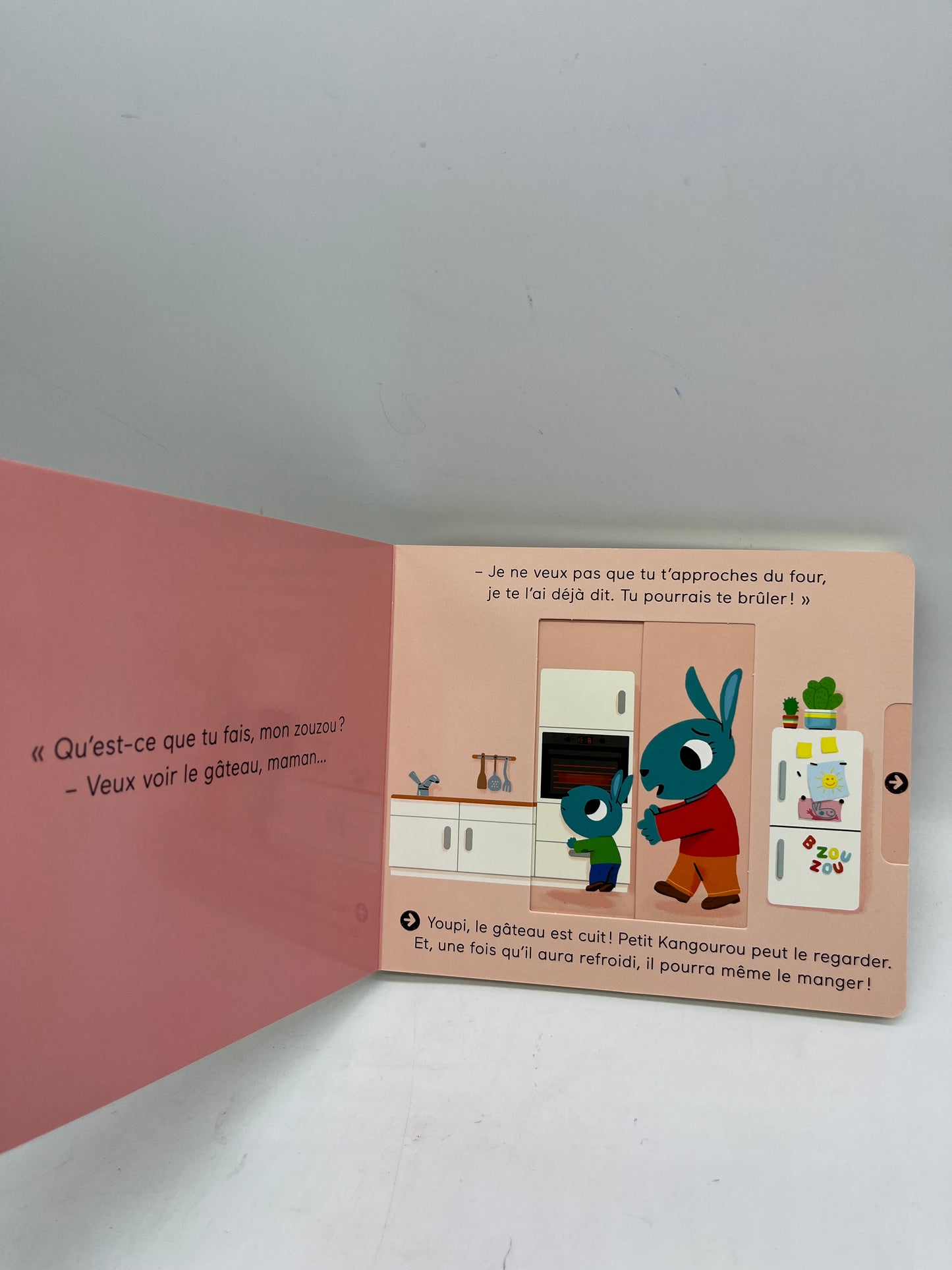Livre animé les minimousses Thème fini les bêtises édition Milan Neuf