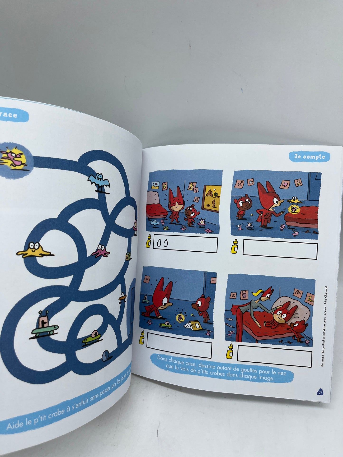 livre d’activite magazine Pomme d’api mon cahier de jeu Hiver Neuf avec ses crayons