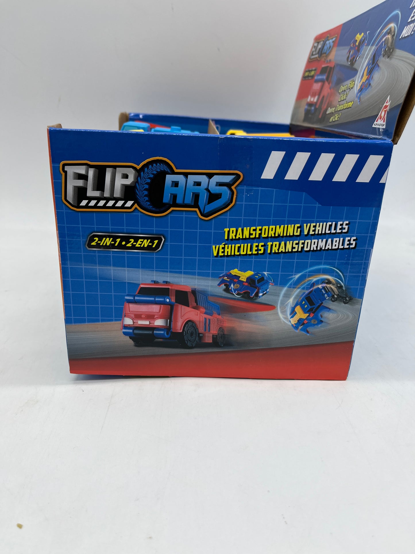 Lot de 6 voitures transformable Flips Cars 2 en 1 Neuf Pack Collection complète