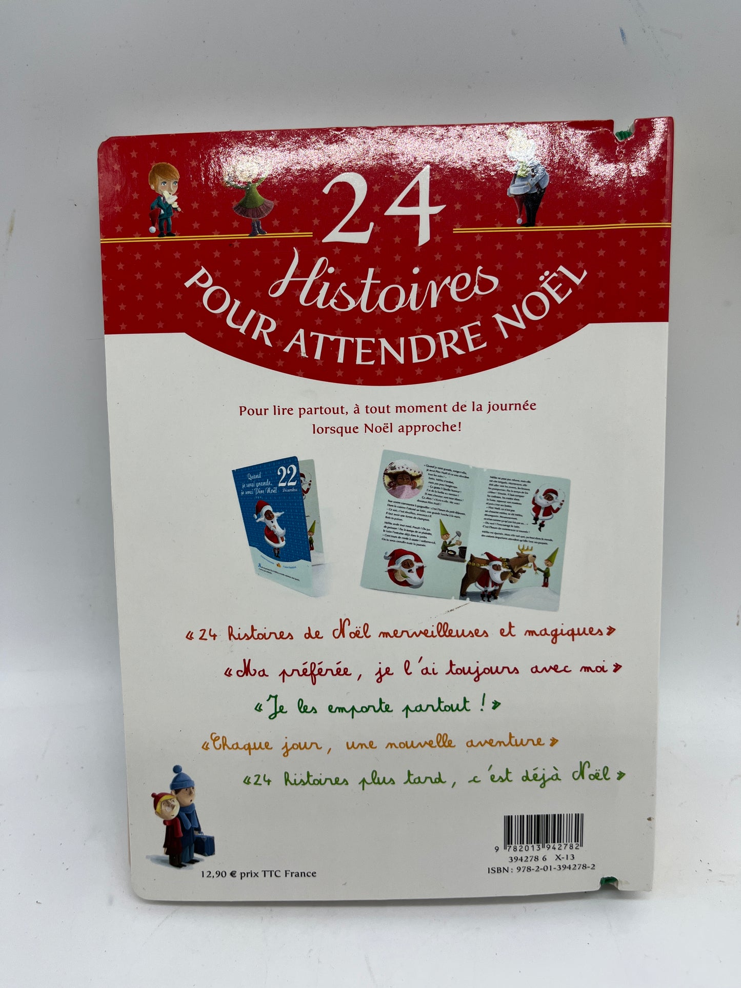 Livre 24 histoires pour attendre Noël Édition
