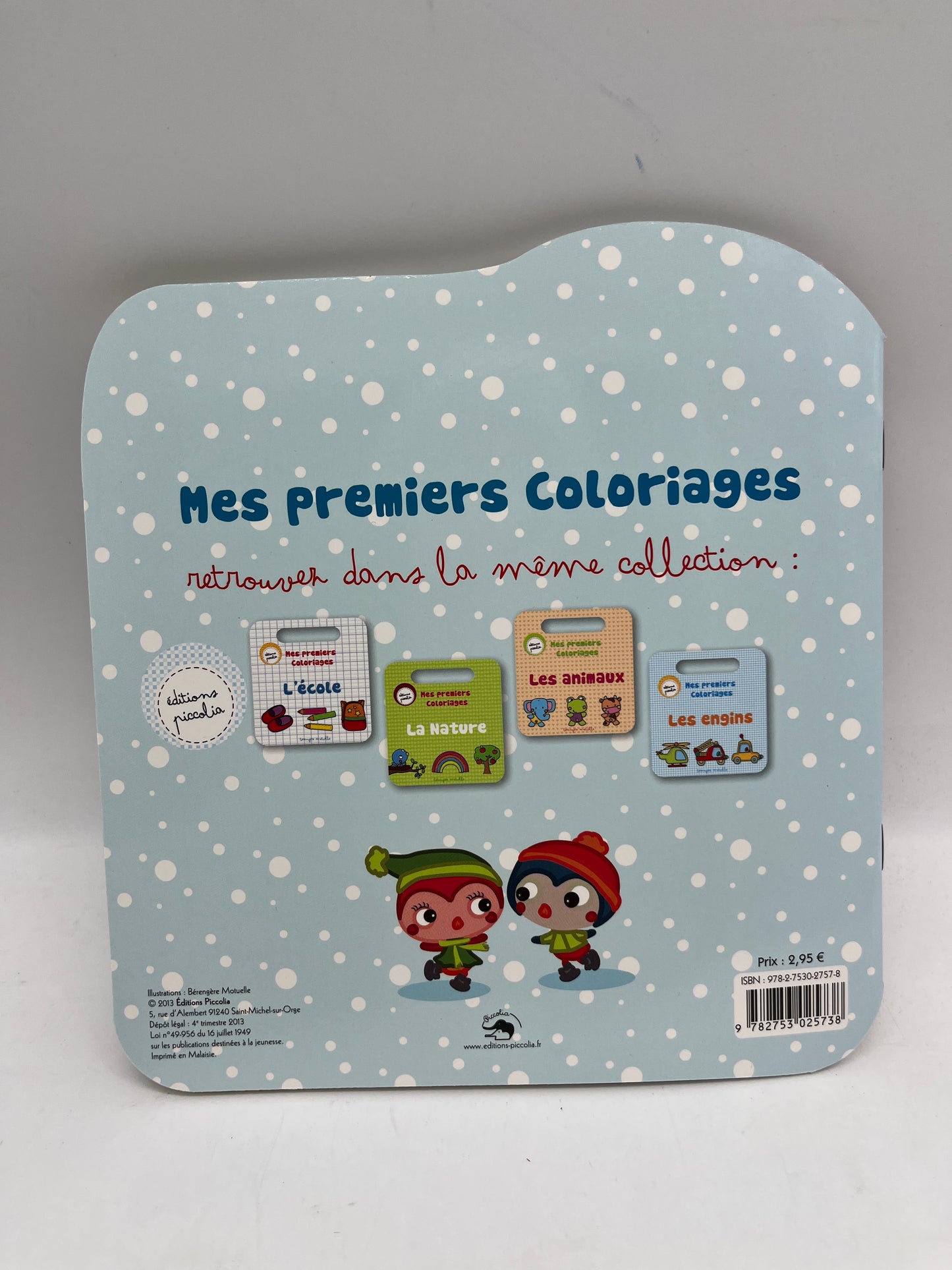 livre d’activité magazine souple Mon tout premier livre de coloriage spécial Noël Neuf