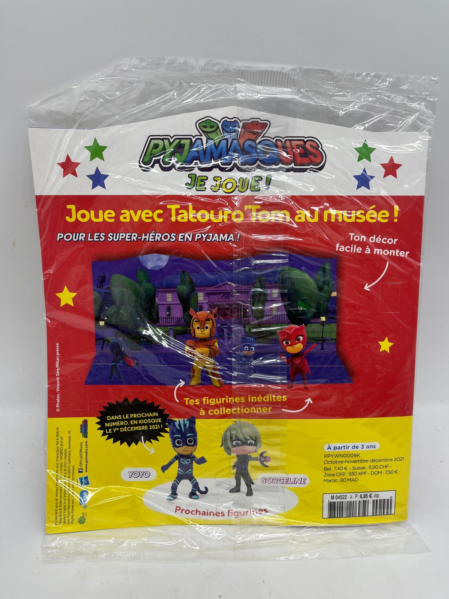 Livre d’activité Magazine Pyjamasque Je Joue Numéro 9 neuf sous blister jeux activité !