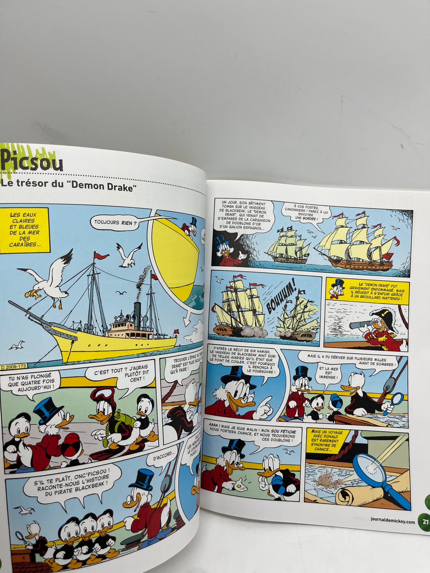Livre d’activité Magazine BD le journal de mickey Spécial compilation de l’été NEUF !