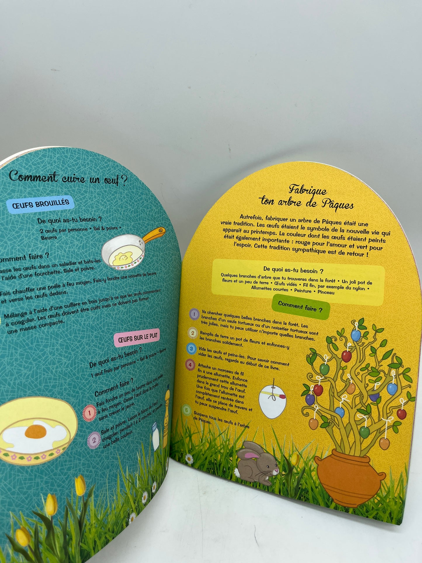 Livre stickers et d’activité Le grand livre des oeufs spécial Pâques 🐣 Neuf