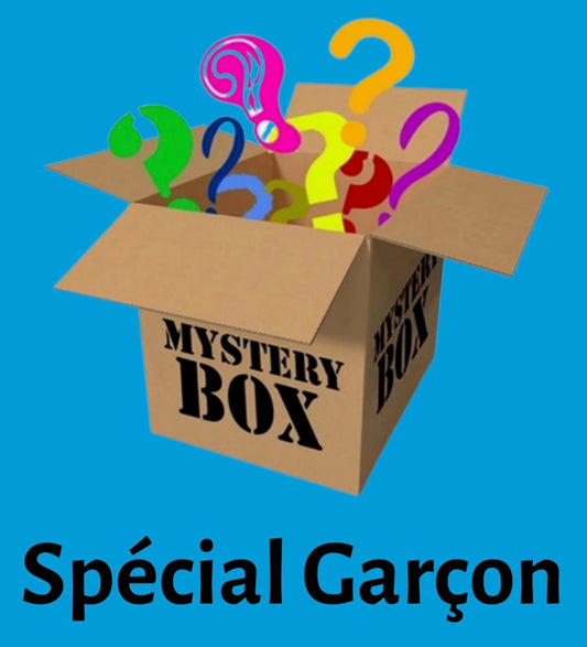 Mystery Box special garçon pack decouverte 10 articles