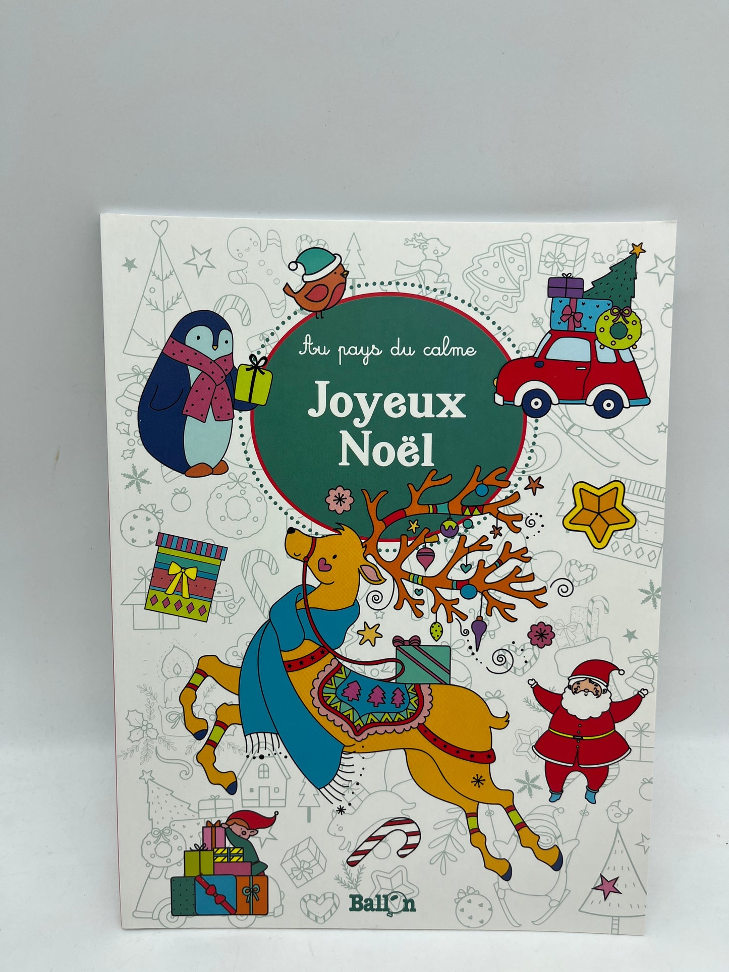 livre d’activité magazine souple Noël Au pays du calme Joyeux Noel spécial Noël Neuf