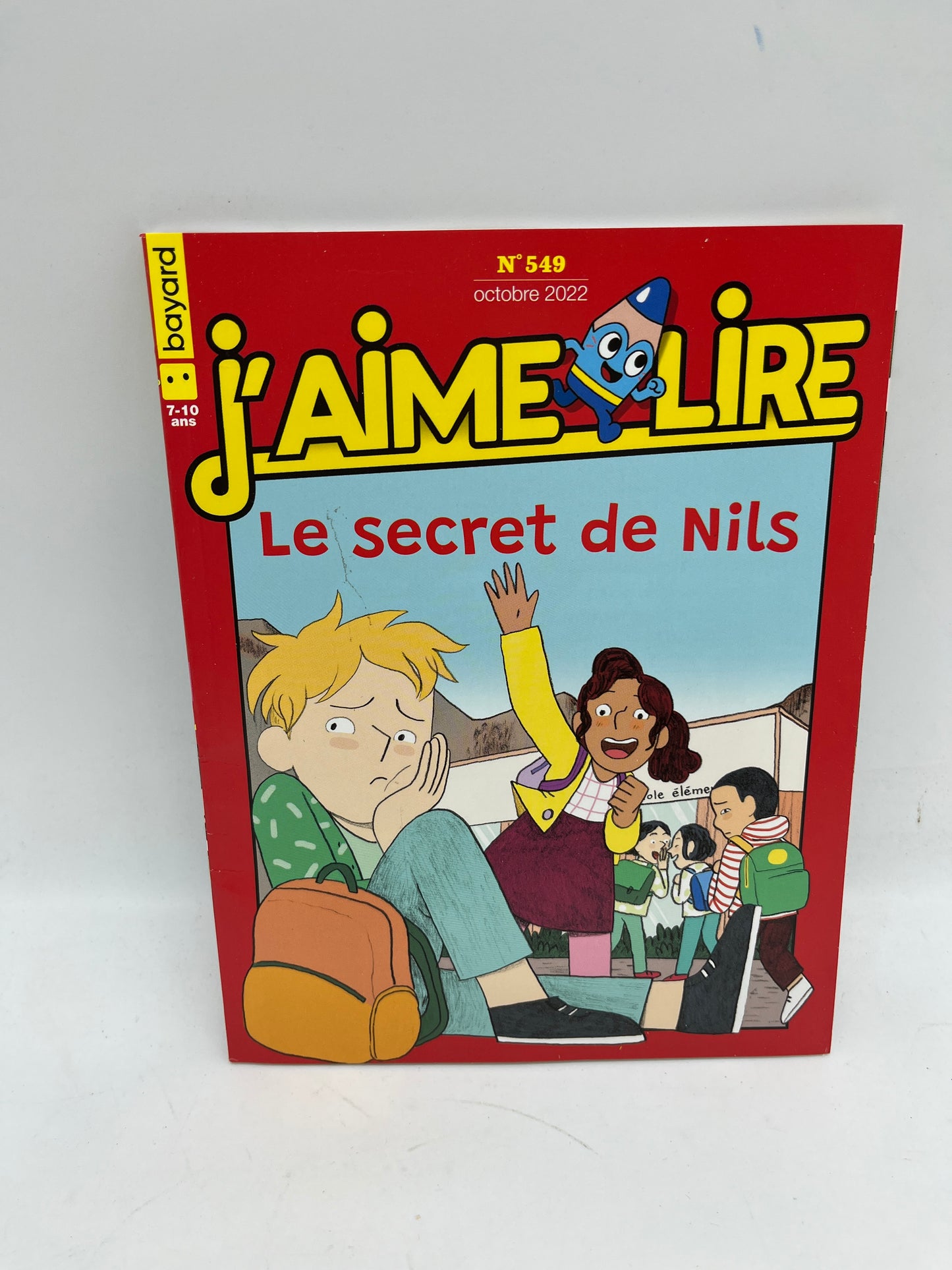 Livre d’activité Magazine J’aime lire numéro 548 octobre 2022 avec ses BD Ariol Neuf !