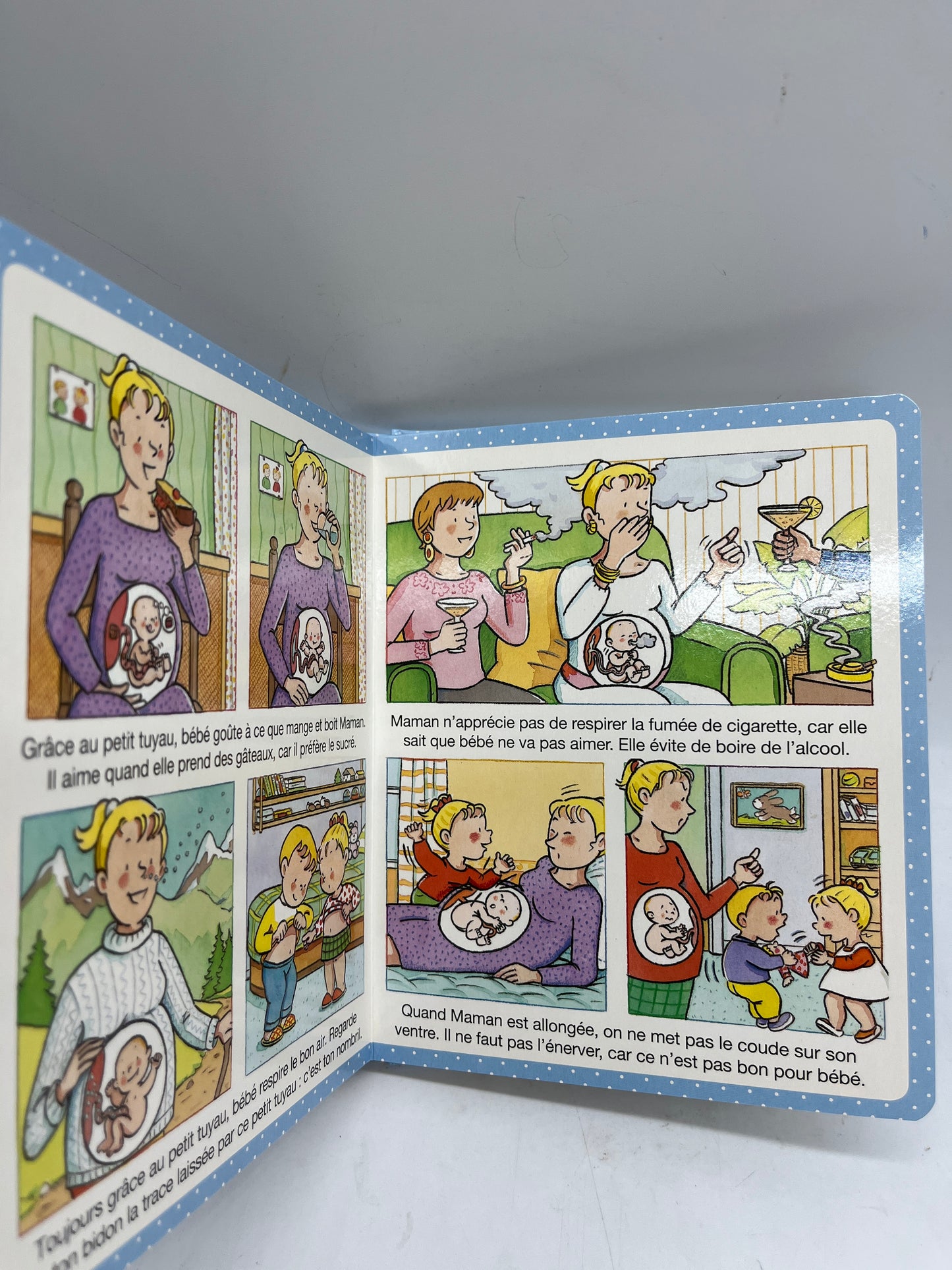livre Imagerie des touts petits Éditions Fleurus thème attendre un bébé Neuf jamais ouvert