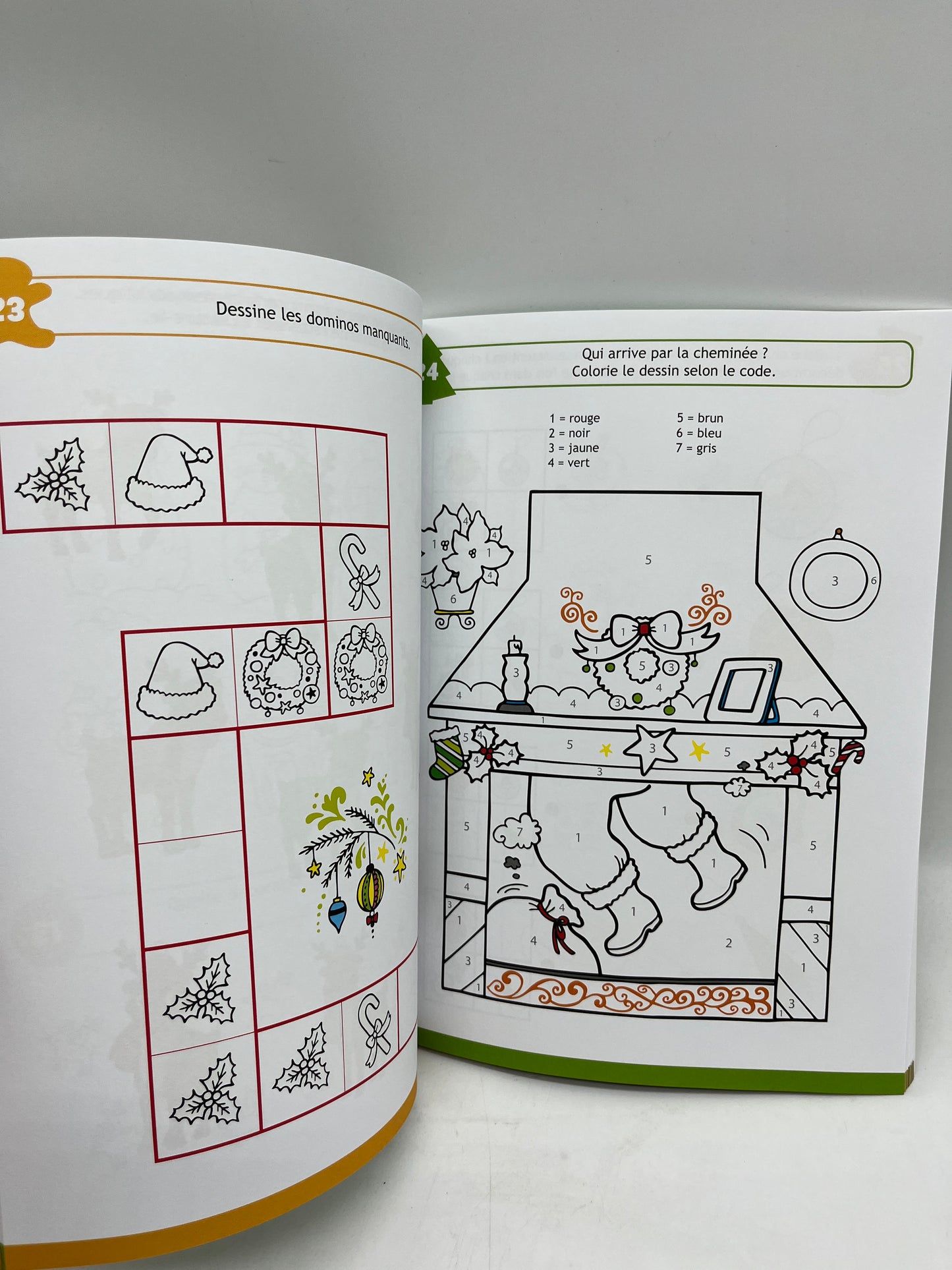 livre d’activite 100 jeux amusant Joyeux Noël spécial Noël Neuf dès 4 ans on
