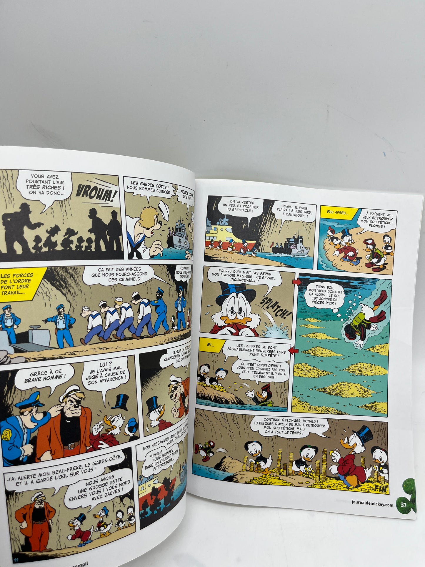 Livre d’activité Magazine BD le journal de mickey Spécial compilation de l’été NEUF !