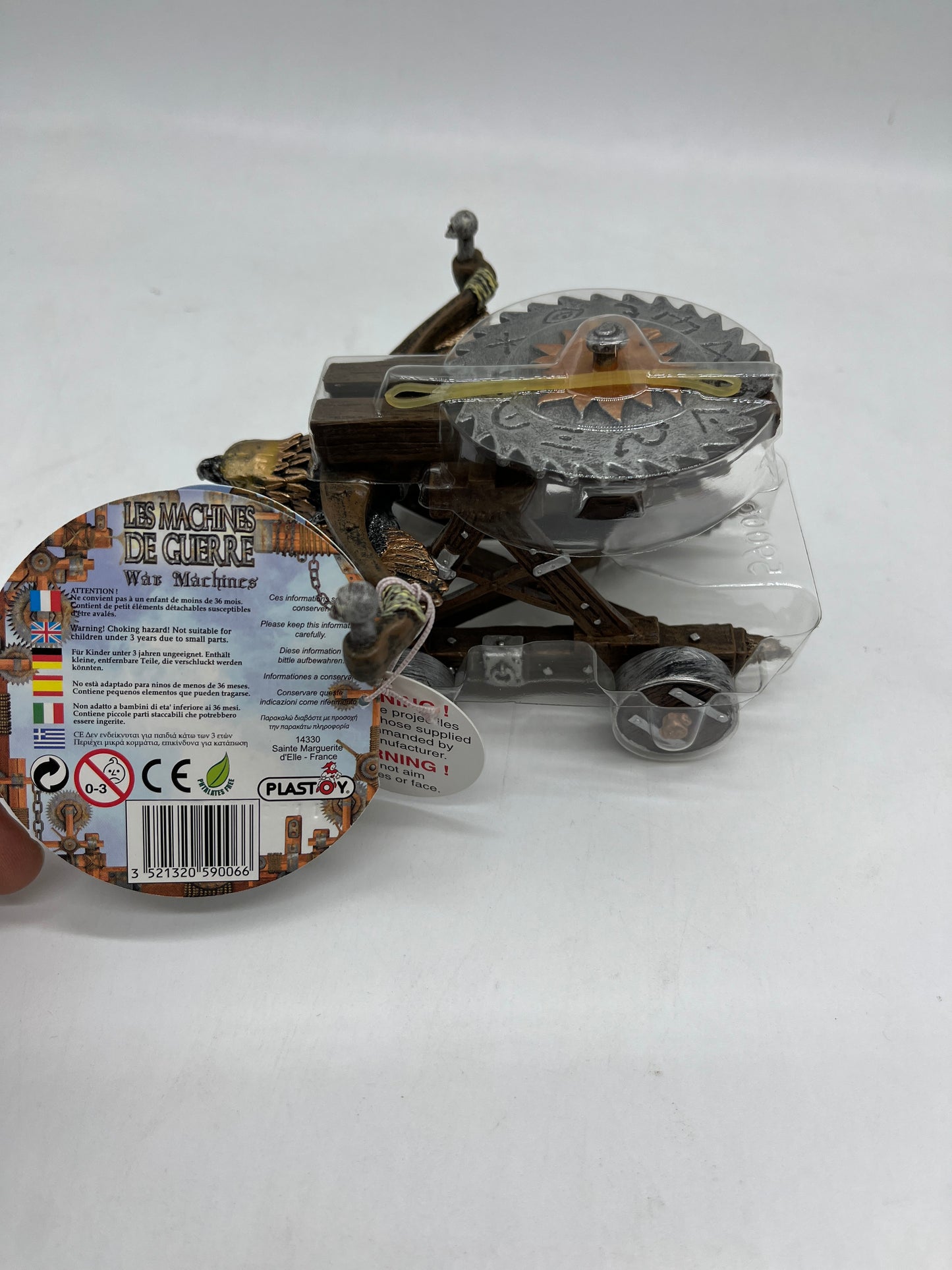 Figurine Plastoy la machine de guerre lance disque Neuf avec étiquette