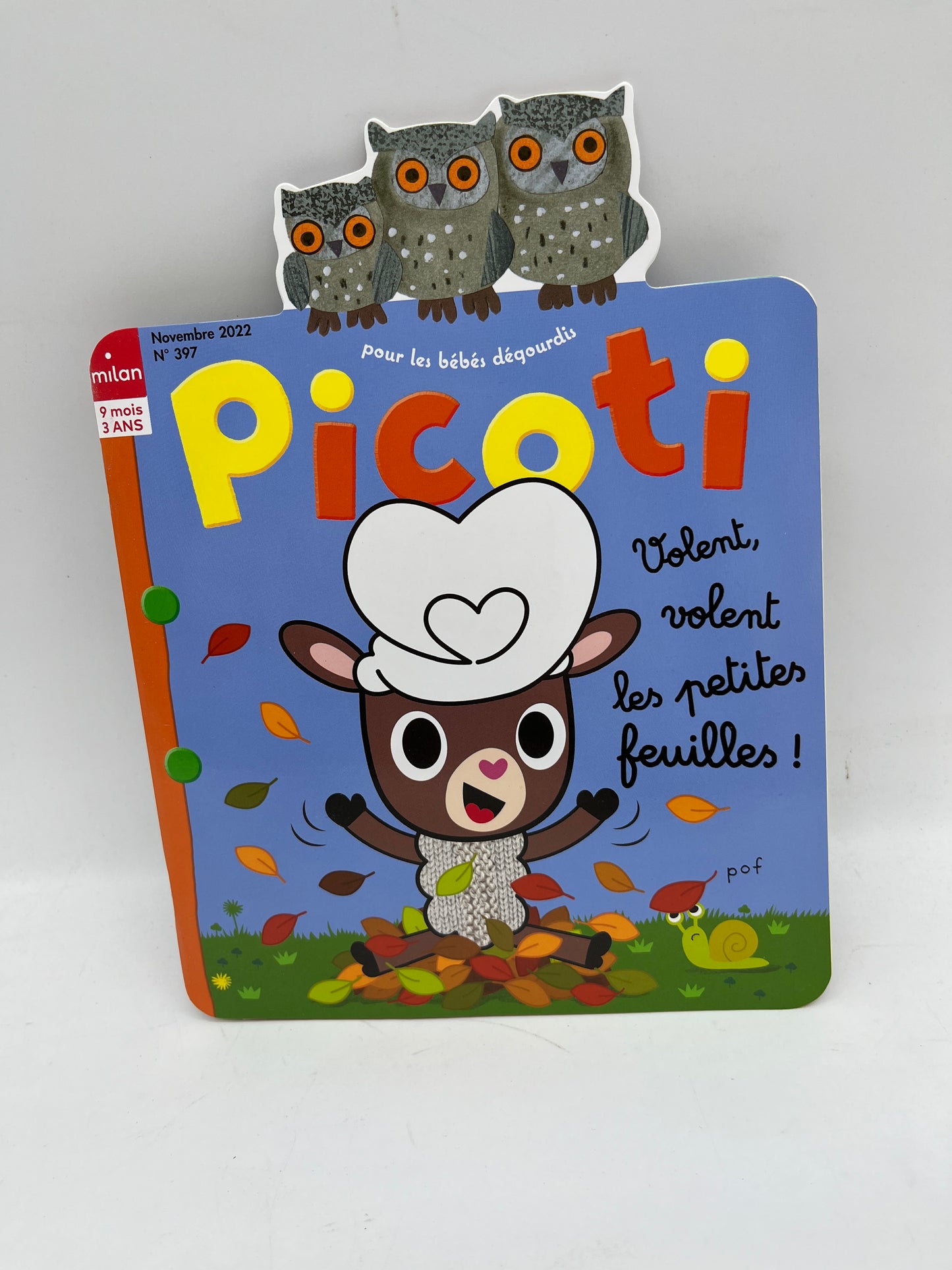 Livre d’activité Magazine Picoti Volent les petites feuilles novembre 2022 Neuf !