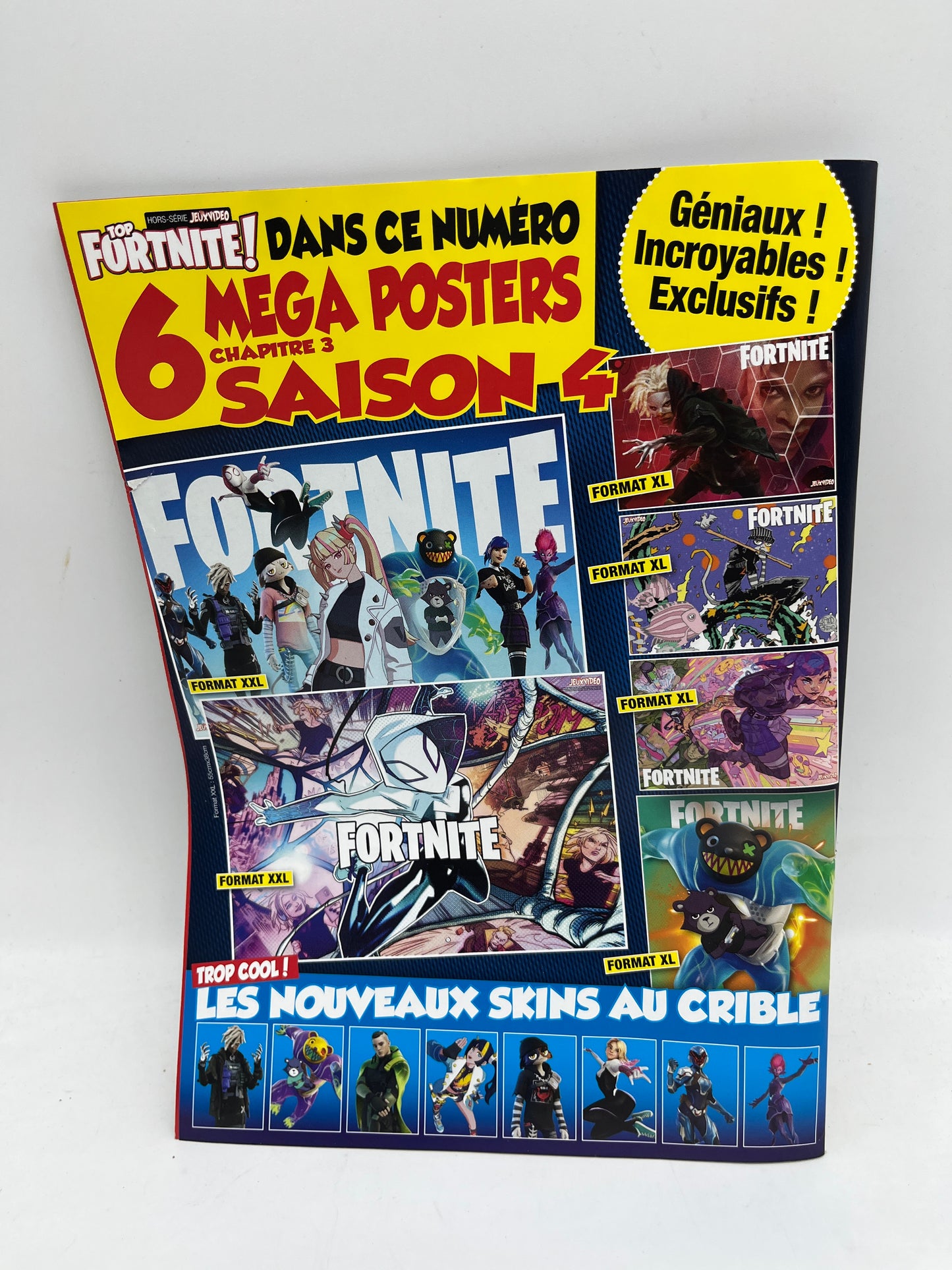 Livre d’activité Magazine GAMING Top FORNITE tout savoir avec poster !!