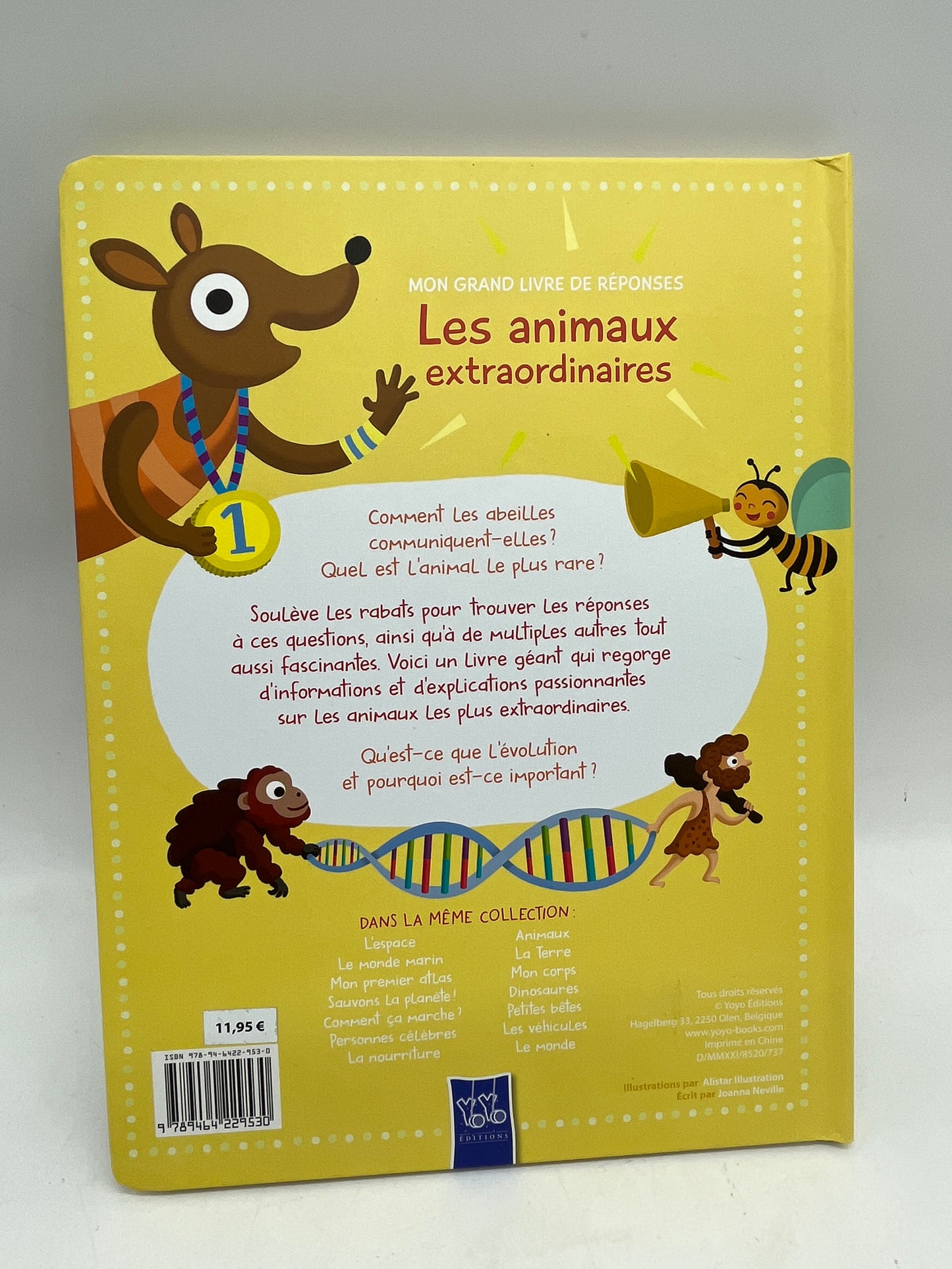 Livre Mon grand livre de questions réponses avec rabats Thème les animaux extraordinaires Neuf