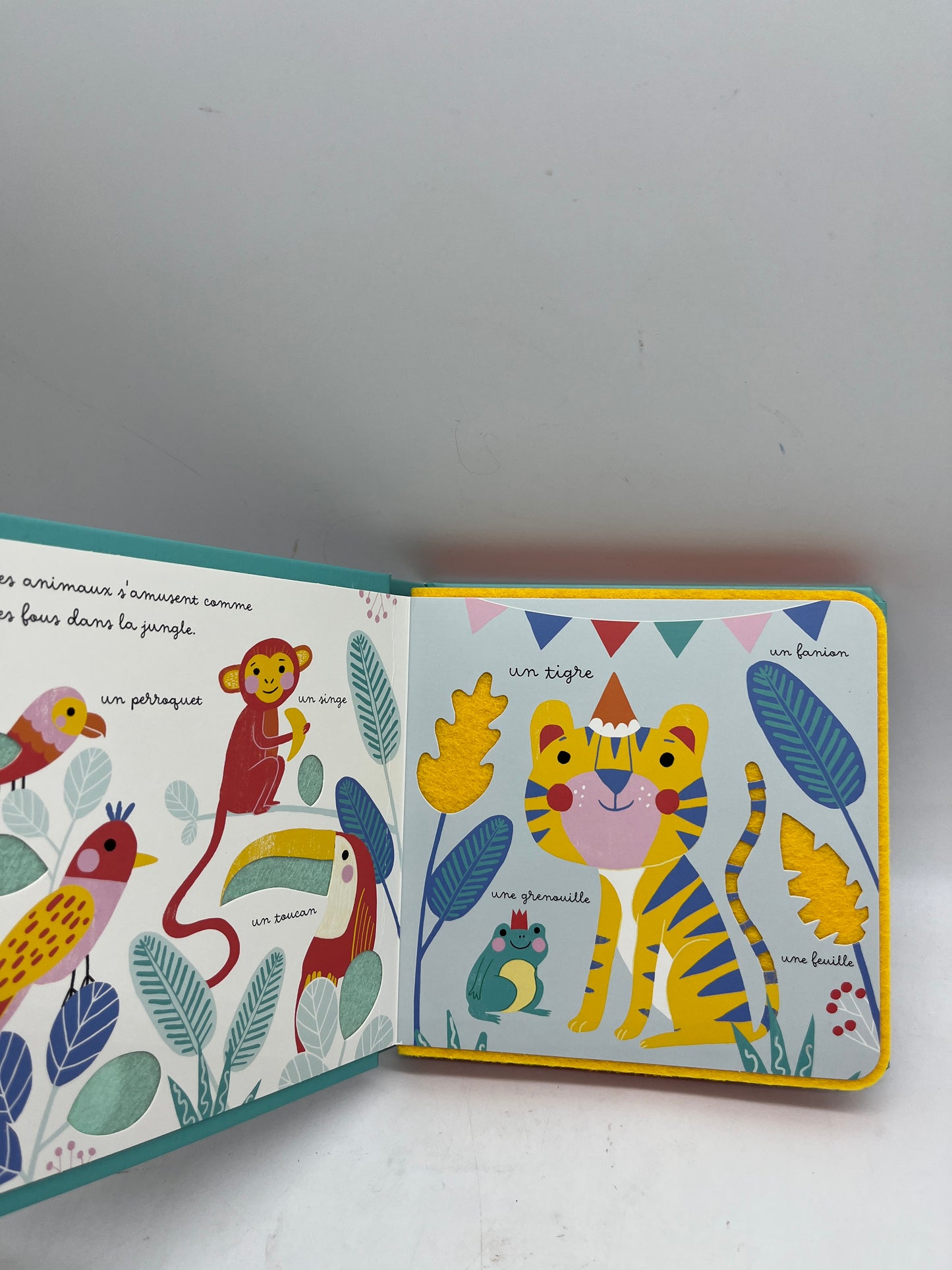 Livre Mon imagier à toucher Thème les mots Neuf