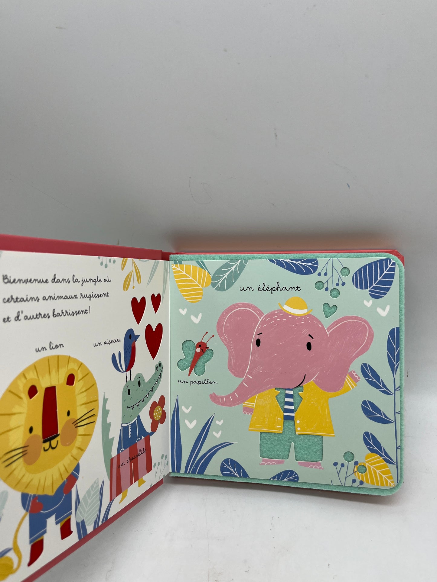 Livre Mon imagier à toucher Thème les animaux Neuf