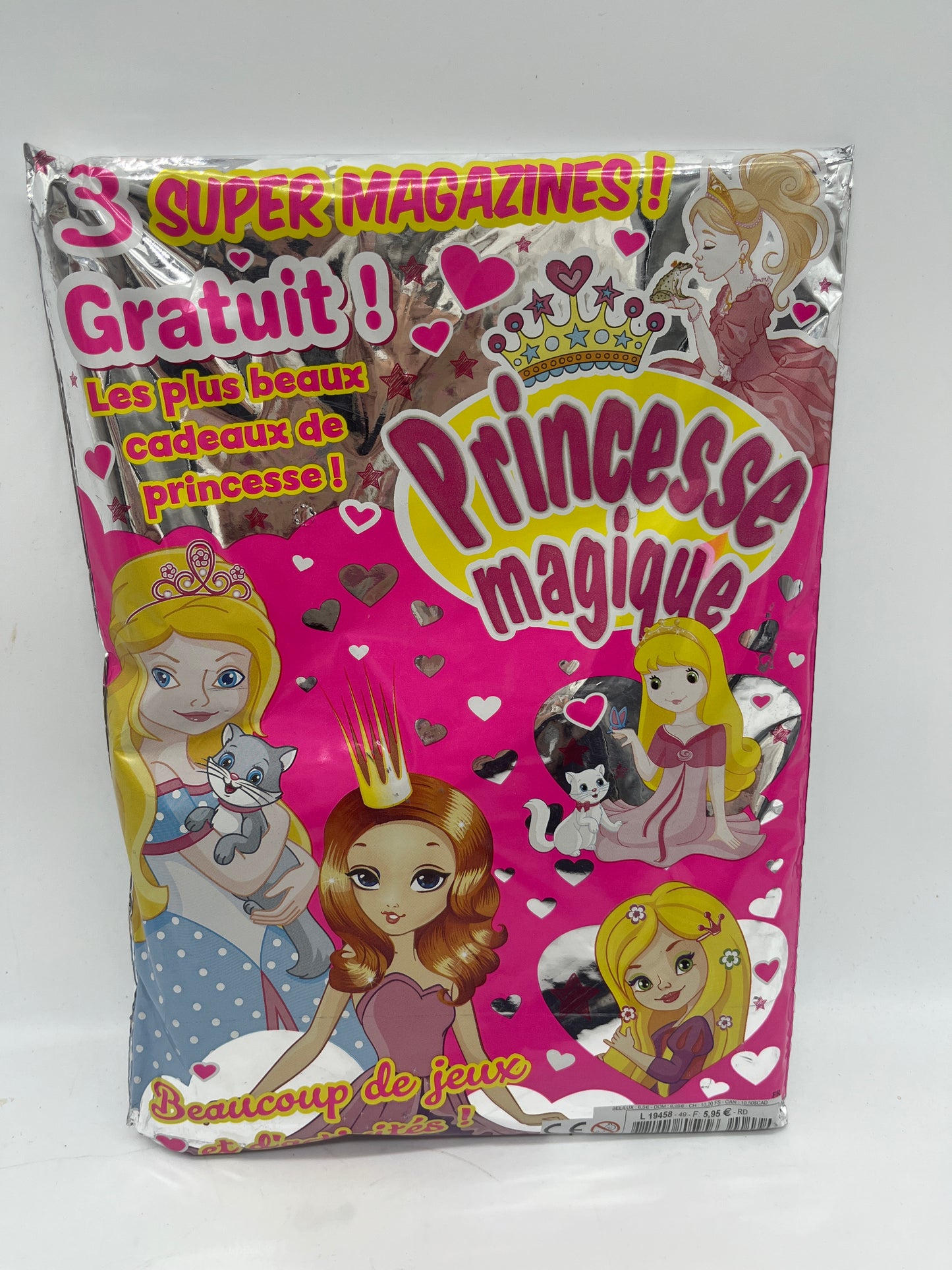 Livre d’activité Magazine Pochette surprise avec cadeaux Princesses Magique Neuf