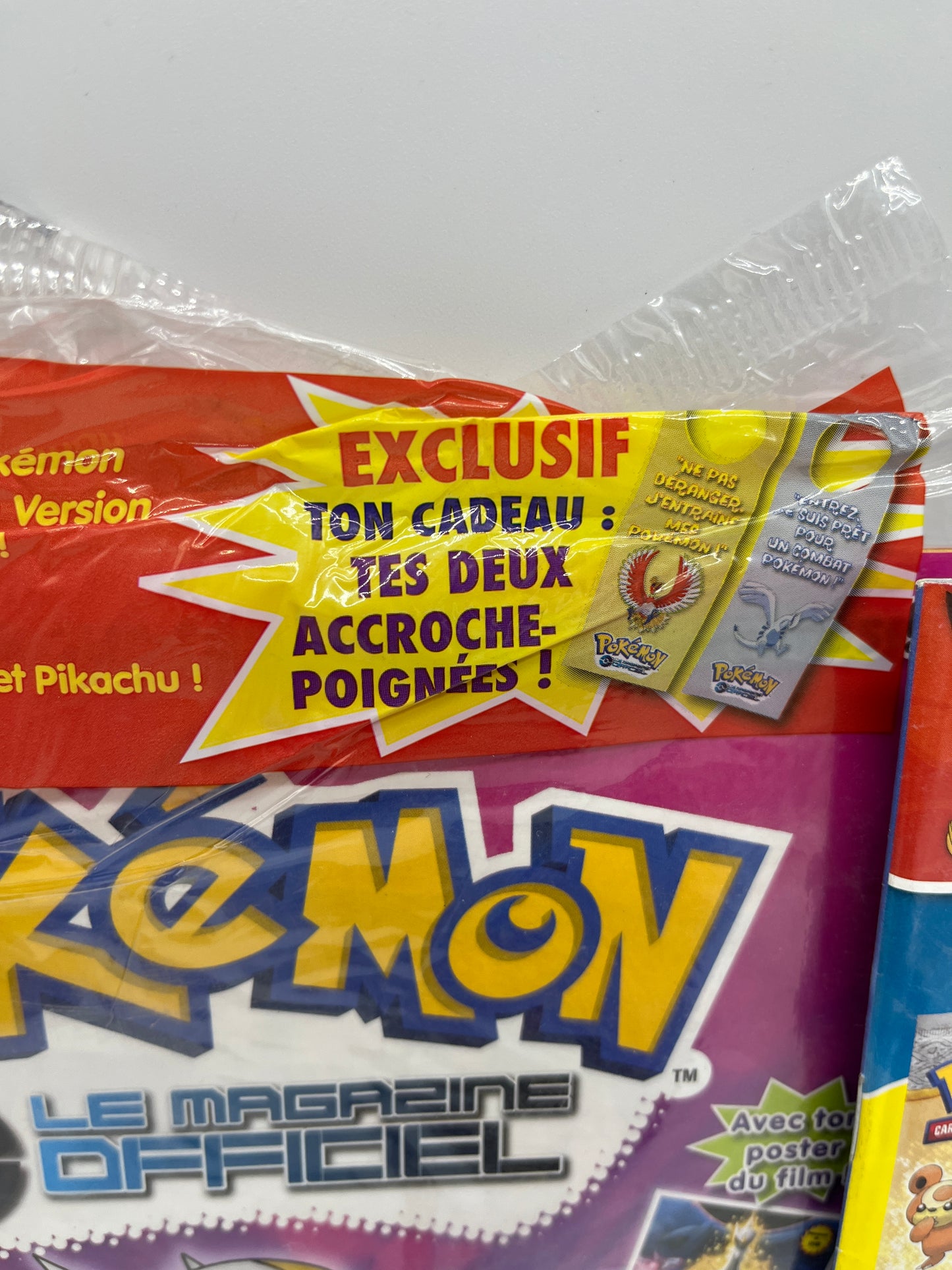 Lot de 3 Magazines Pokemon le magazine officiel ancien modèle neuf