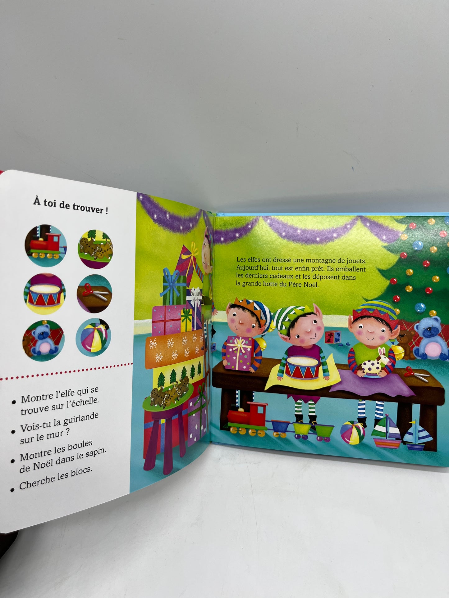 Livre Mon premier cherche et trouve Joyeux Noël Neuf !