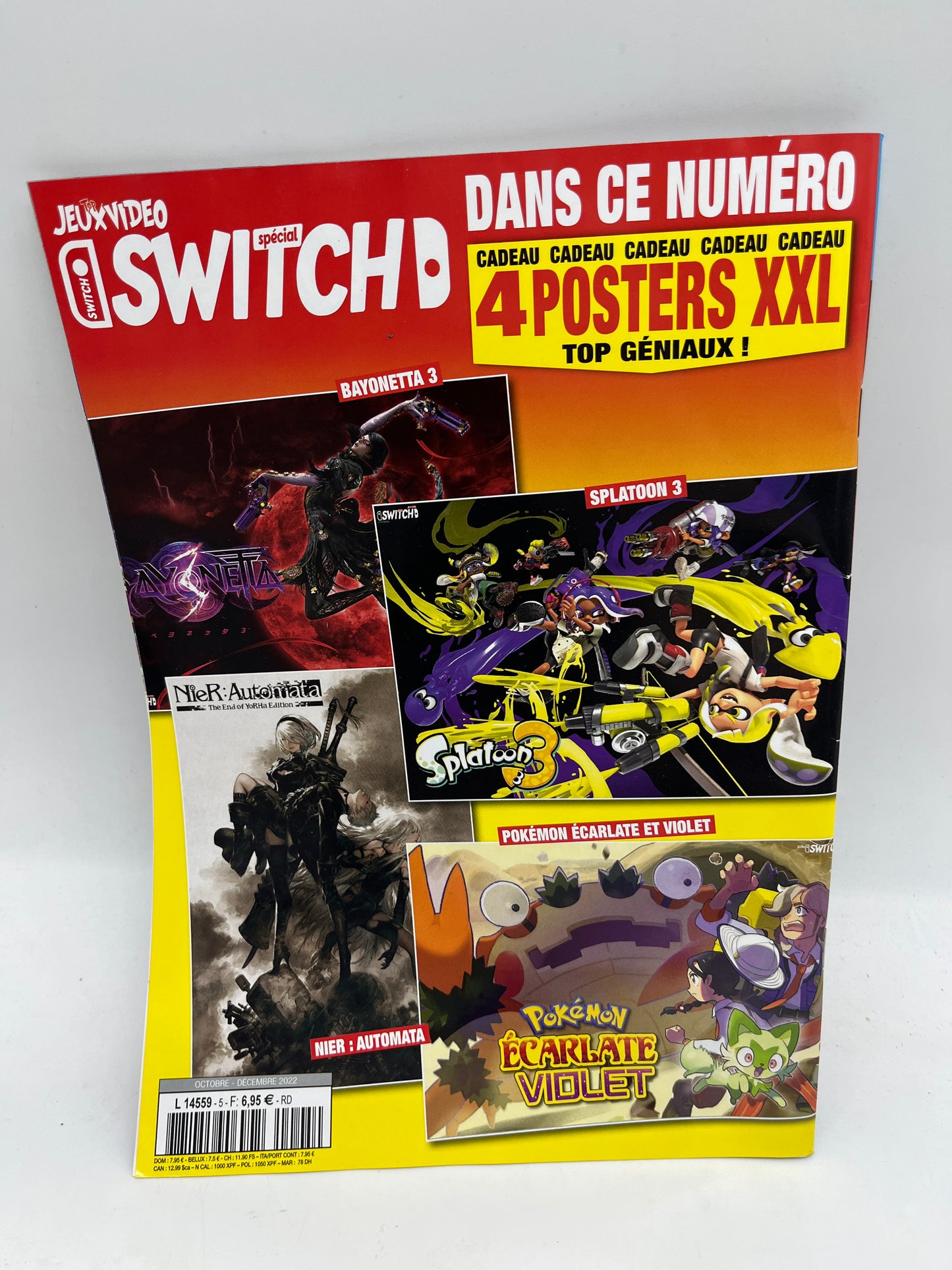 Livre d’activité Magazine Spécial Switch tout savoir avec poster !!