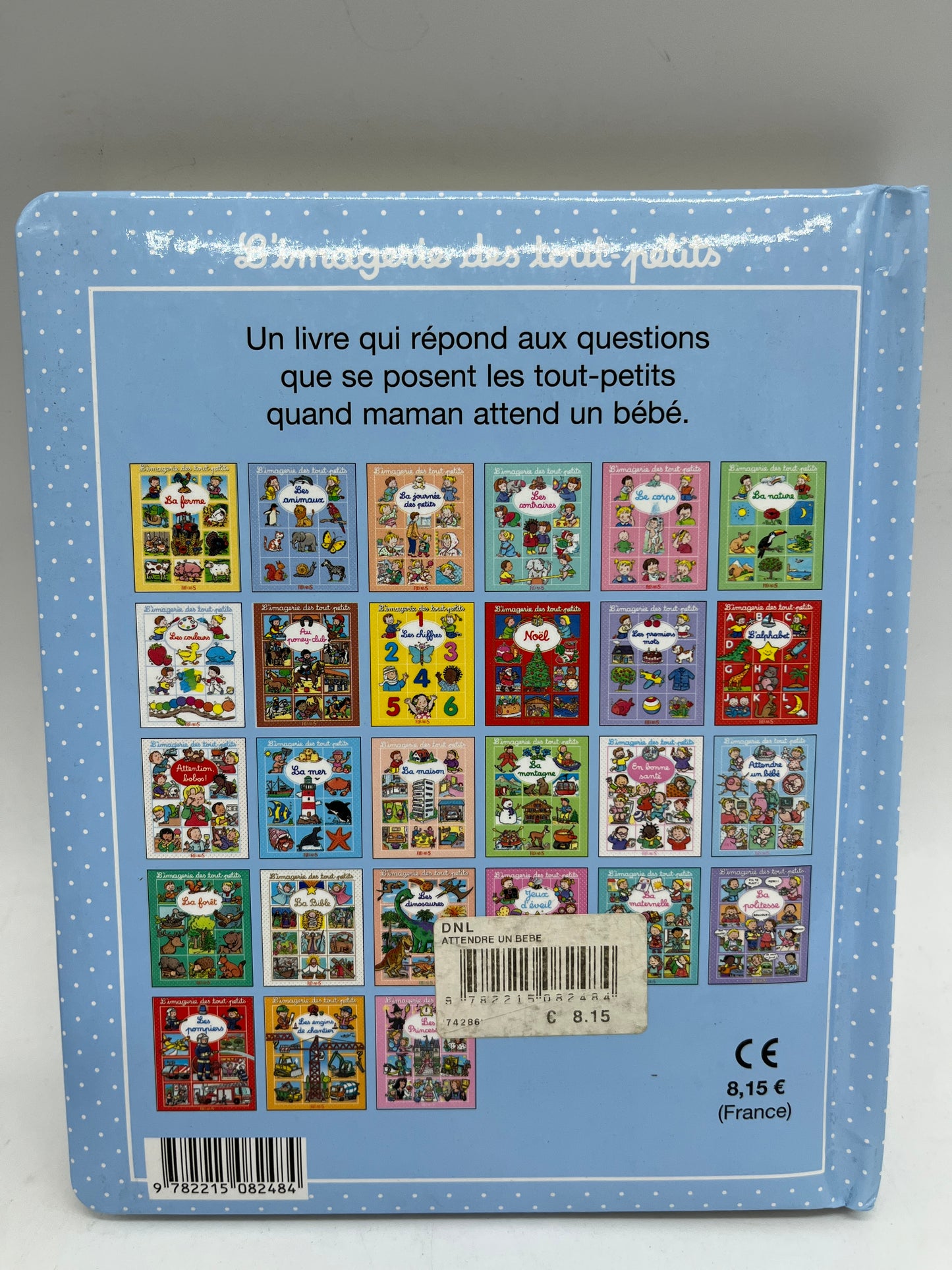 livre Imagerie des touts petits Éditions Fleurus thème attendre un bébé Neuf jamais ouvert