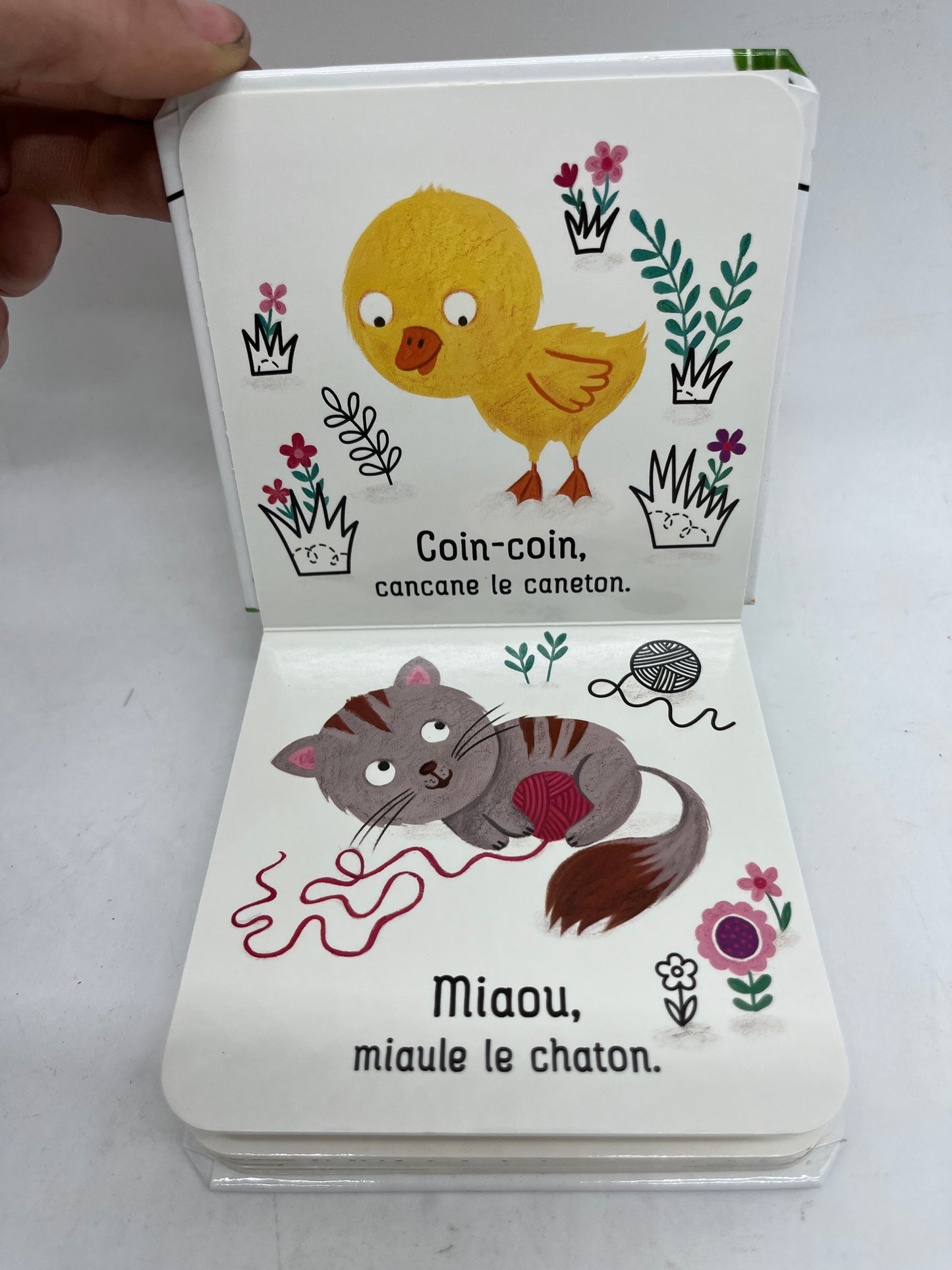 livre sonore Oh la la ça fait du bruit thème les bébés animaux format poche Neuf