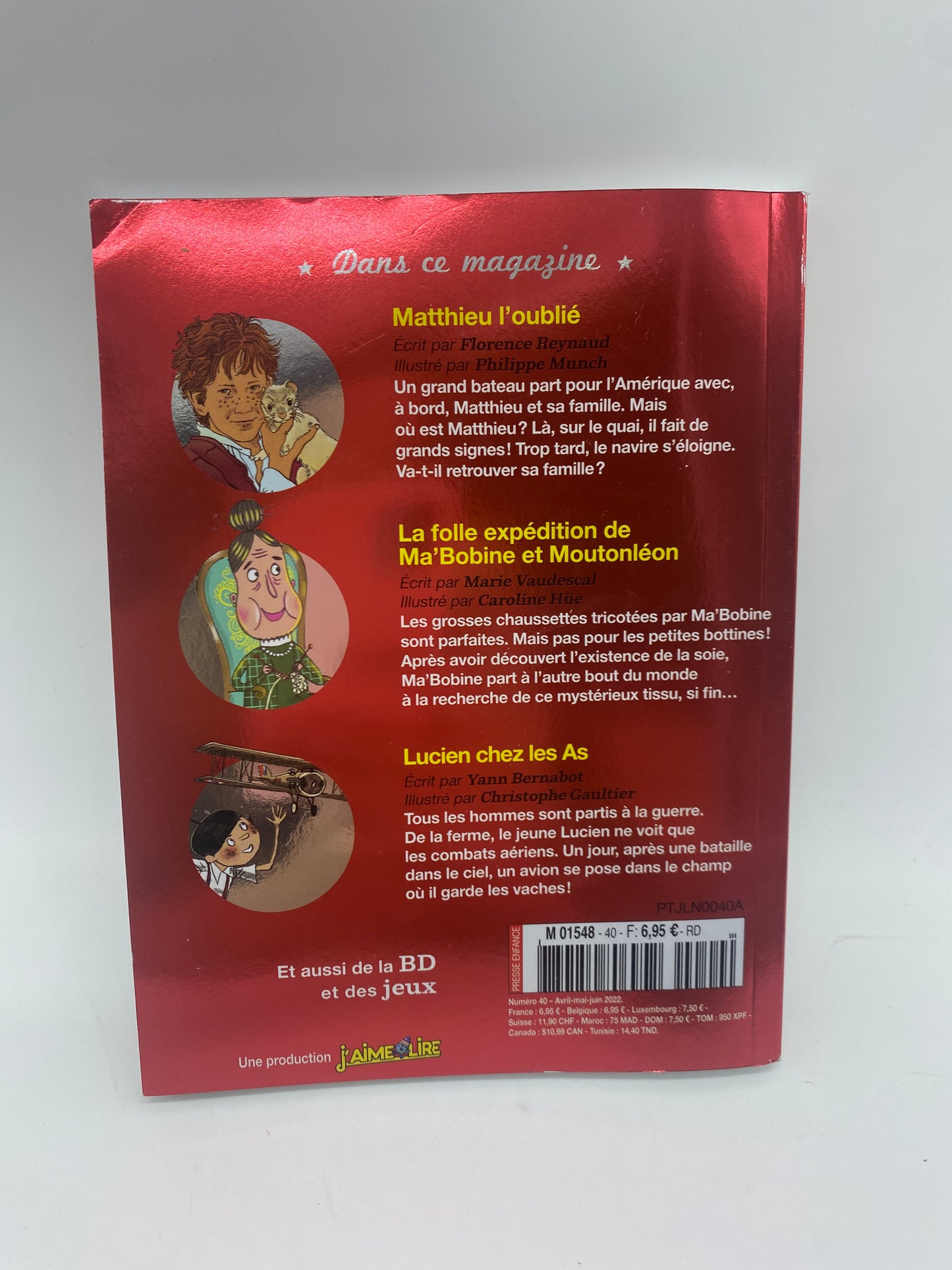 Livre d’activité Magazine les tresor de J’aime lire 3 roman inédit Neuf ! Hors series !