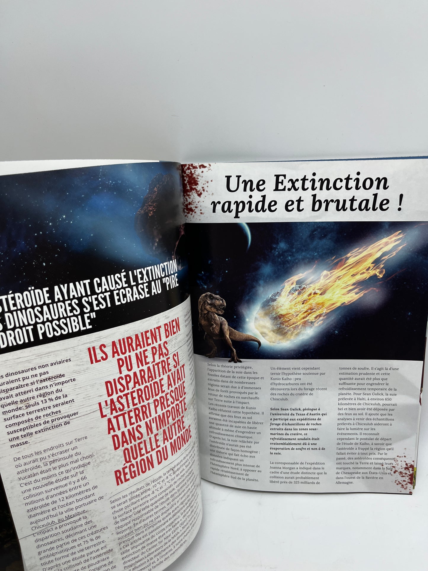 Livre d’activité Magazine Planète Dino Special Dinosaures avec poster Neuf