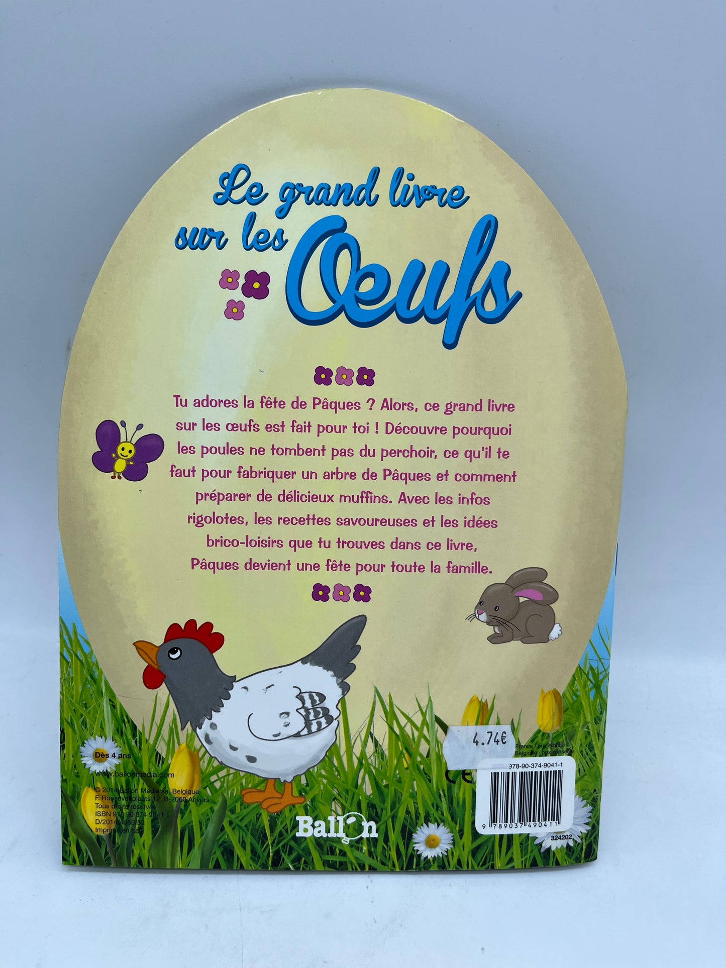 Livre stickers et d’activité Le grand livre des oeufs spécial Pâques 🐣 Neuf