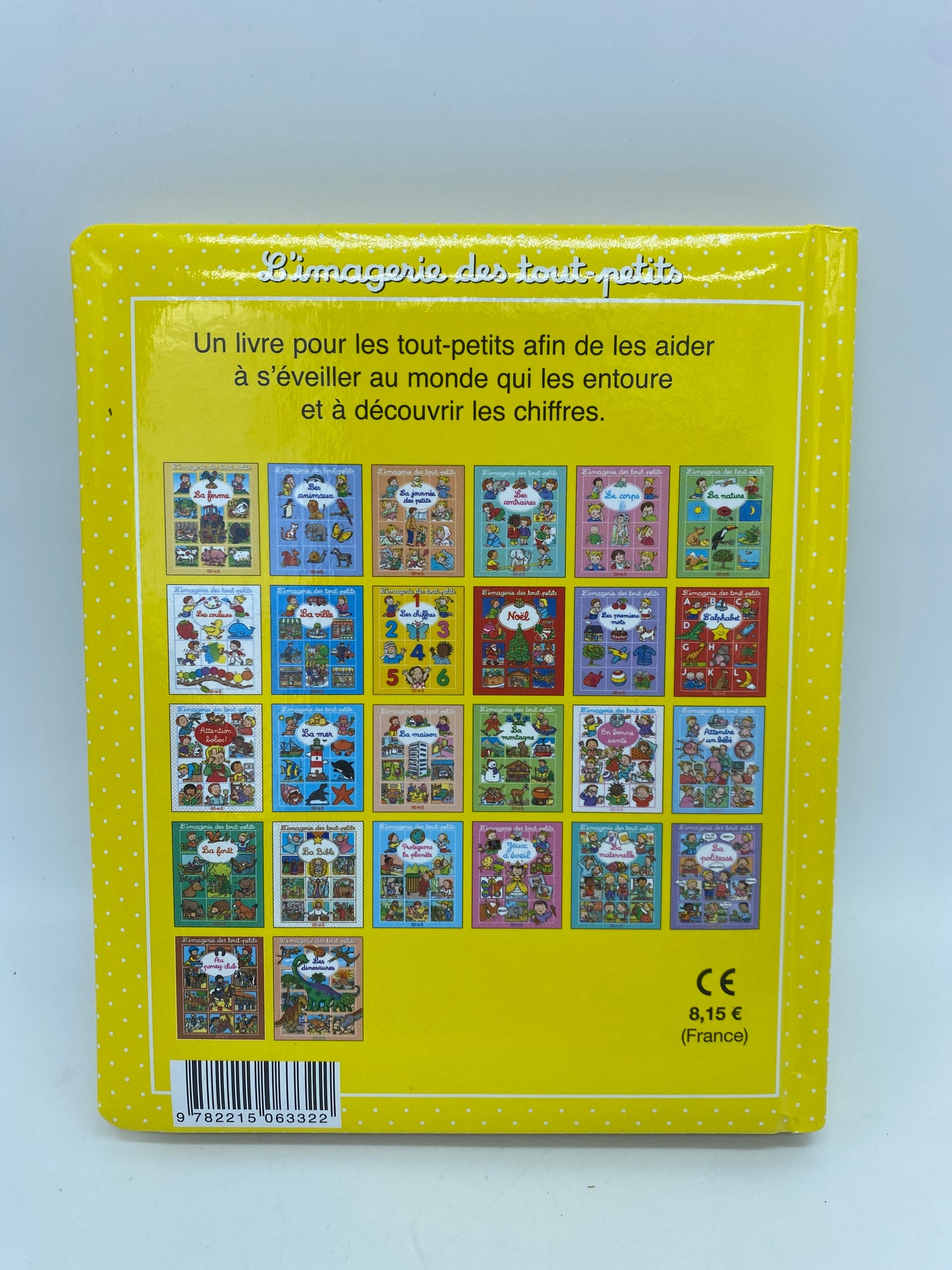 livre Imagerie des touts petits Éditions Fleurus Spécial Chiffres Neuf jamais ouvert