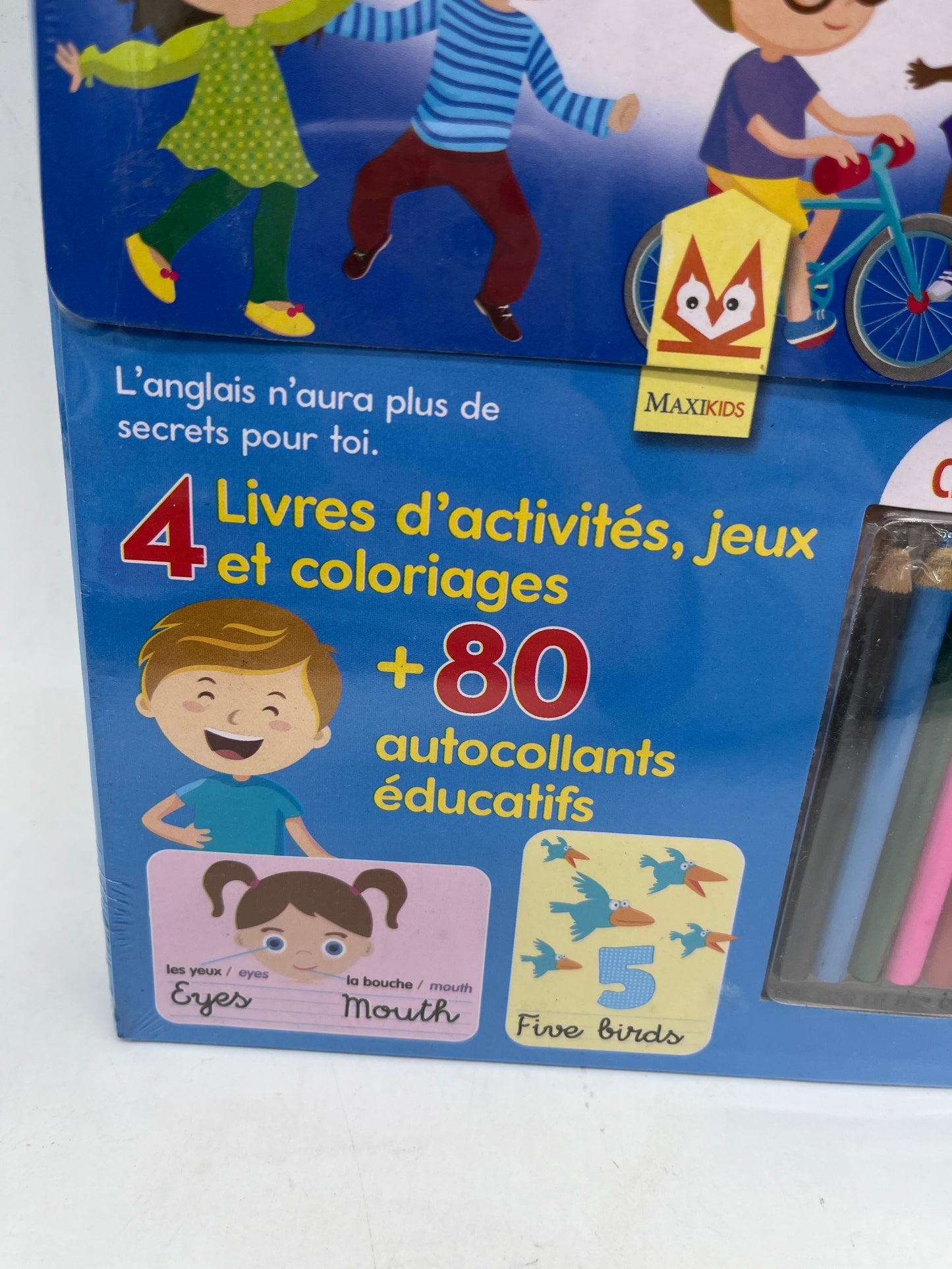 Maxi Mallette d’activités Hello I speak English thème Anglais Neuf sous blister