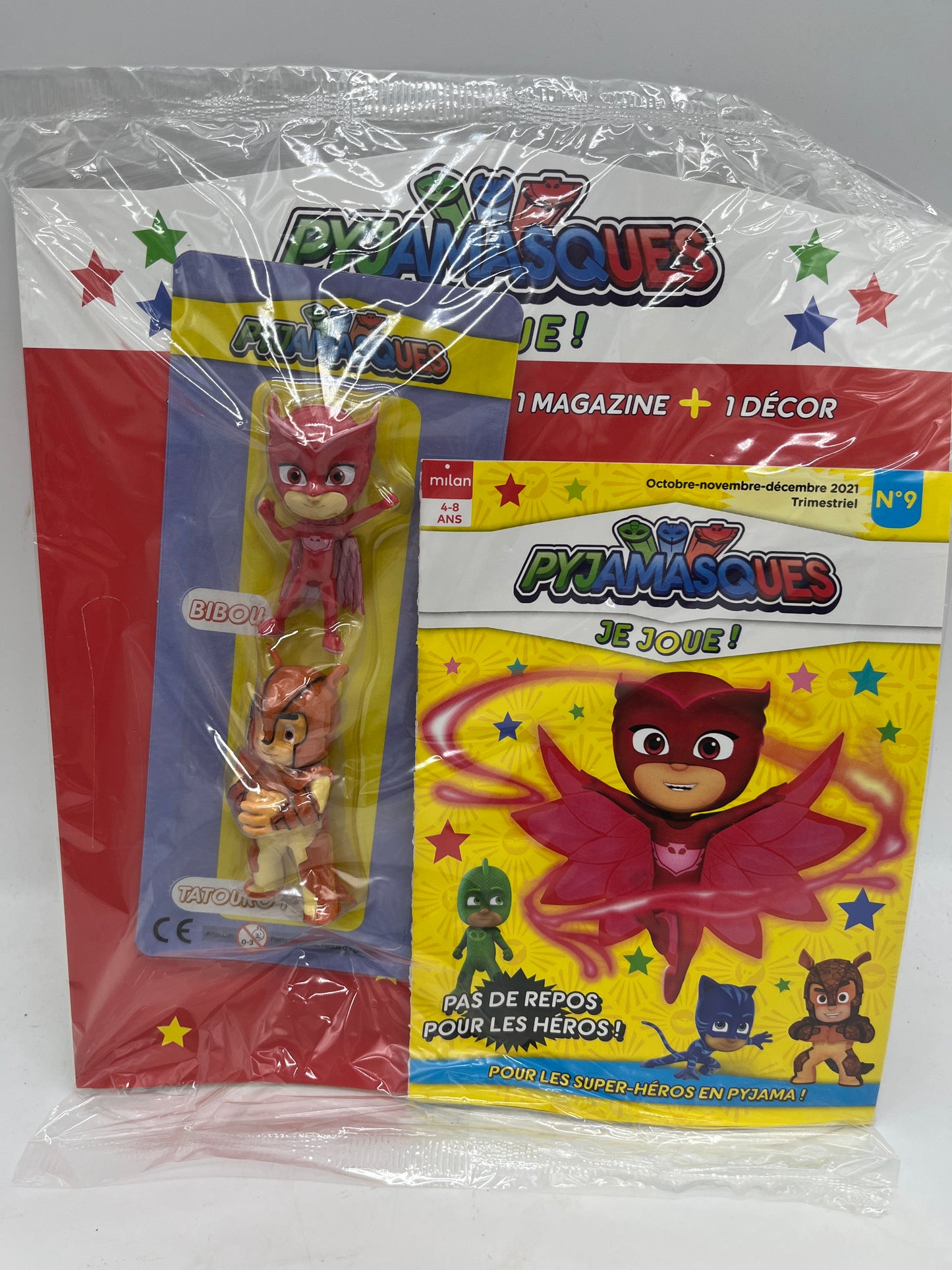 Livre d’activité Magazine Pyjamasque Je Joue Numéro 9 neuf sous blister jeux activité !