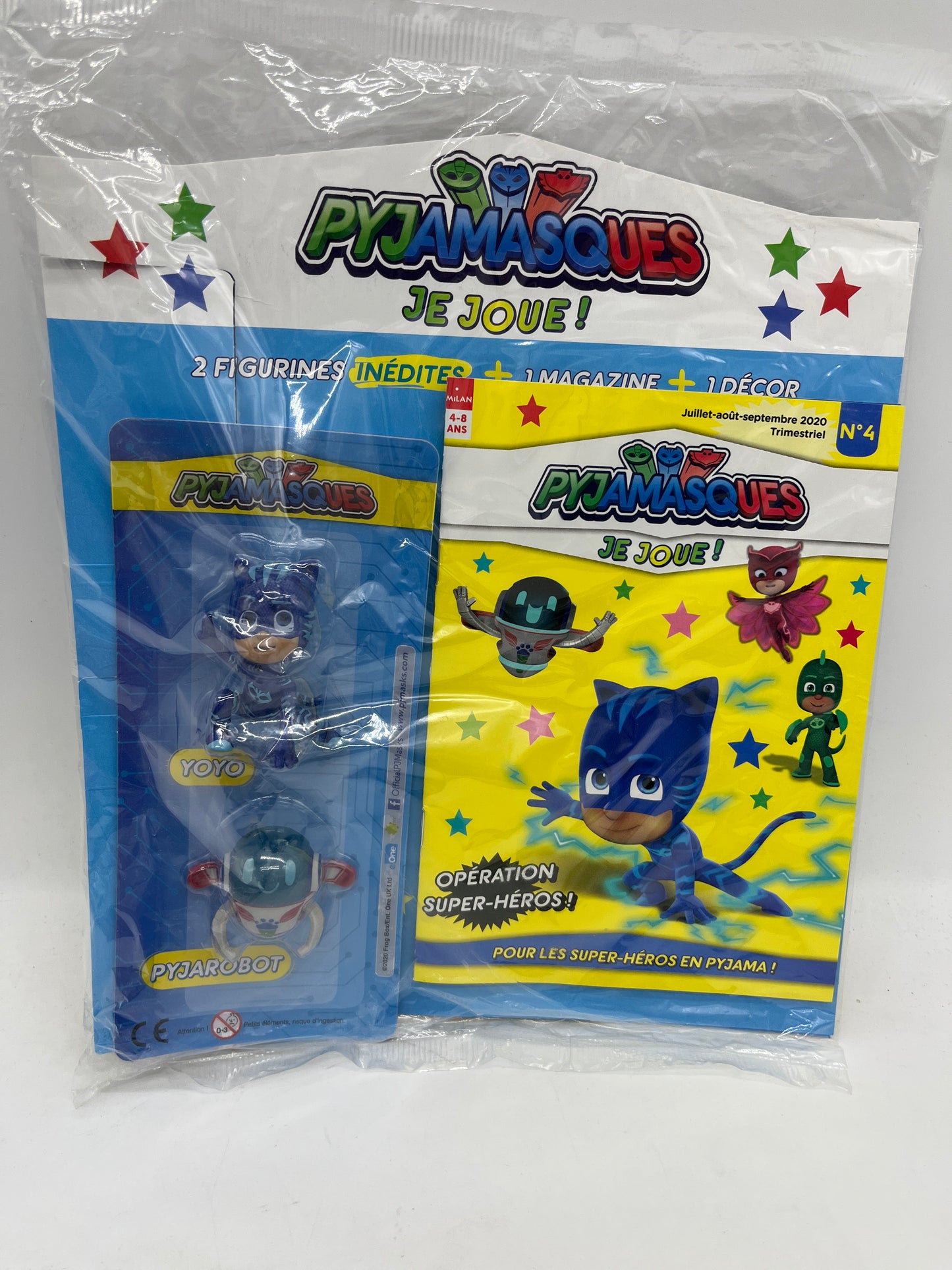 Magazine Pyjamasque Je Joue Numéro 4 neuf sous blister jeux activité !
