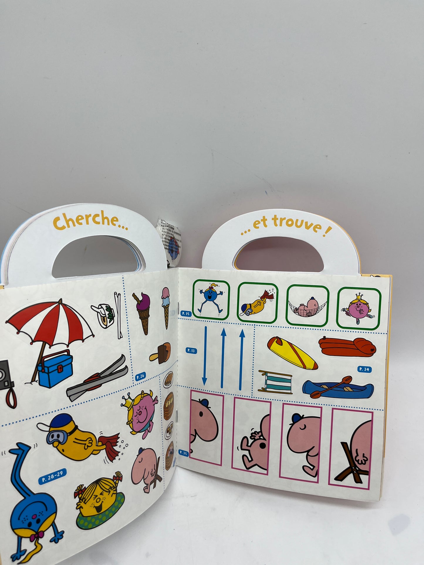 Livre d’activité Magazine Ma valise à jeux spécial Monsieur Madame avec son crayon Neuf