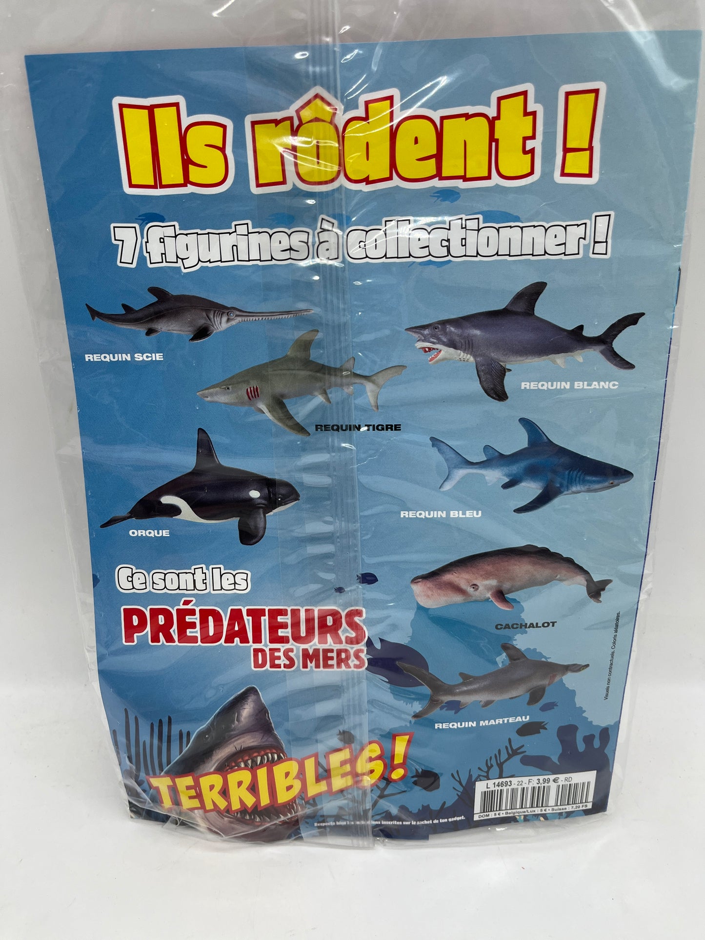 Livre d’activité magazines KDOS parade avec en cadeau son squishy requin Neuf