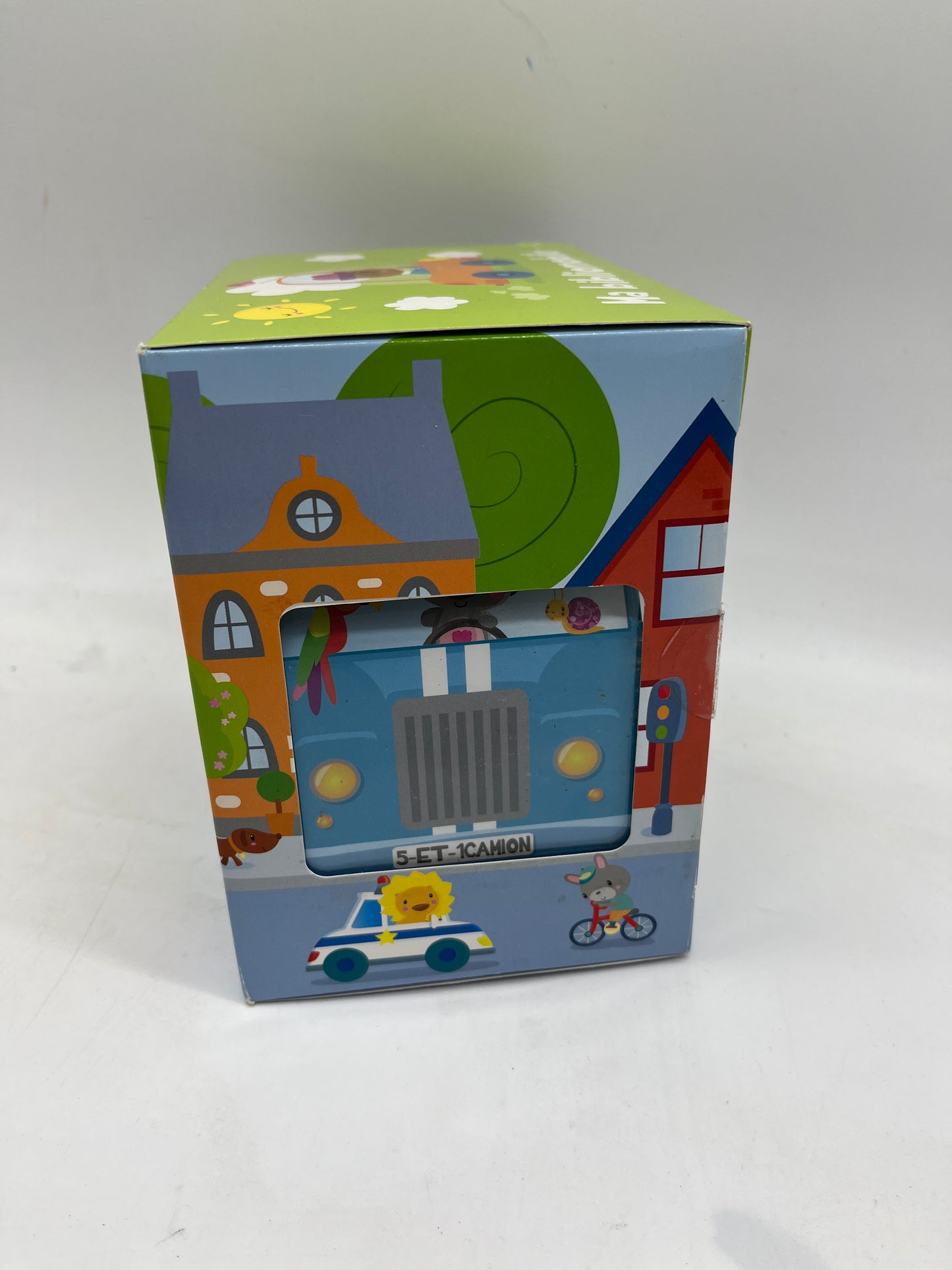 Coffret Ma bibliomobile contient 5 livres imagiers tout cartonné Neuf