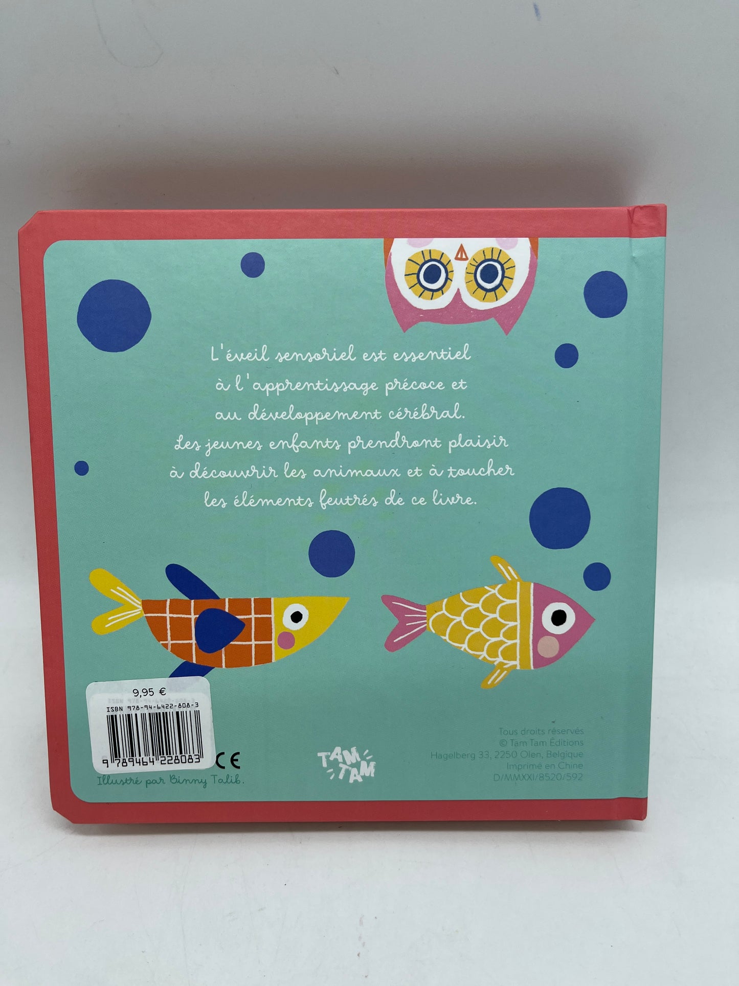 Livre Mon imagier à toucher Thème les animaux Neuf