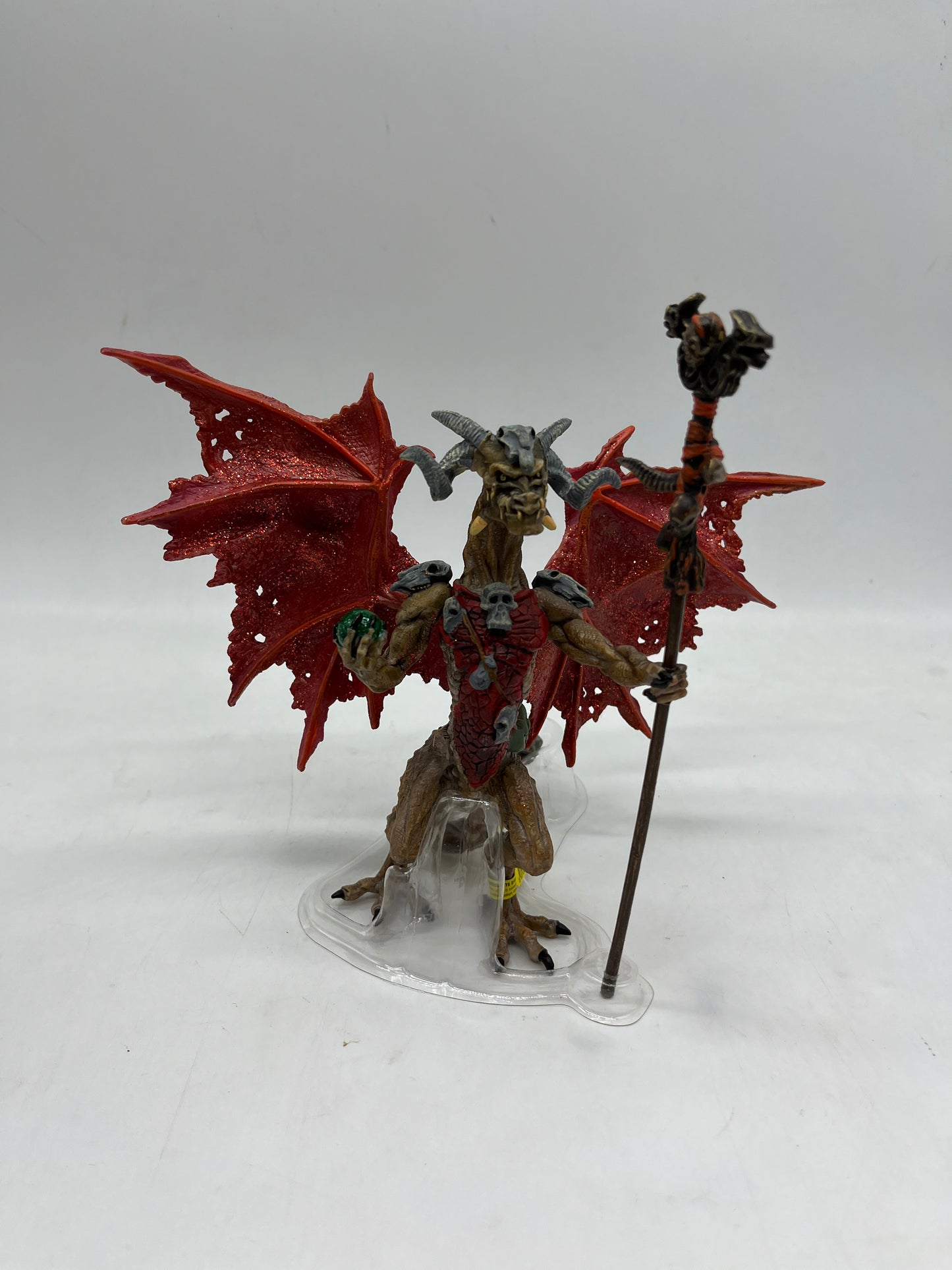 Figurine Plastoy Dragon debout avec lance Neuf avec étiquette