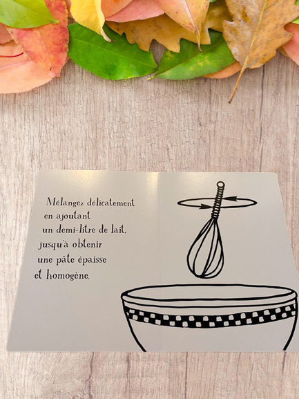 Livre Cuisine avec les enfants La recette "les crépes" neuf