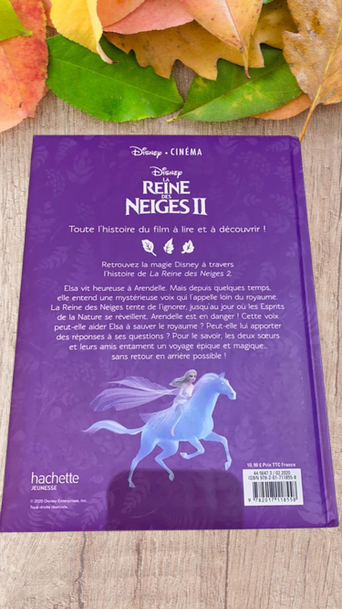 Livre la Reines des neiges 2 l'histoire du film Disney