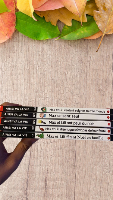 Lot de 5 livres Max et Lili Neuf Bande dessiné Ainsi va la vie !