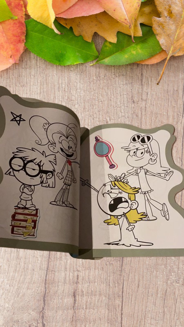 Livre de coloriage Bienvue chez les Loud Neuf !