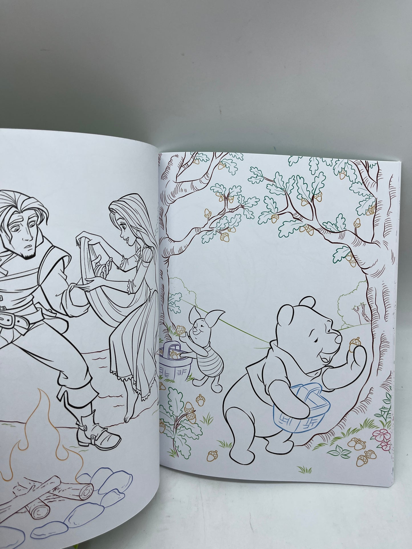 Magazine livre d’activité Disney Mes jolis coloriages thème La Forêt activité Neuf