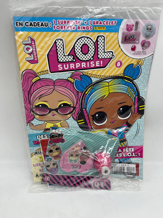 Livre d’activité  Magazine disney LOL surprise numero 8 avec son kit papeterie Neuf