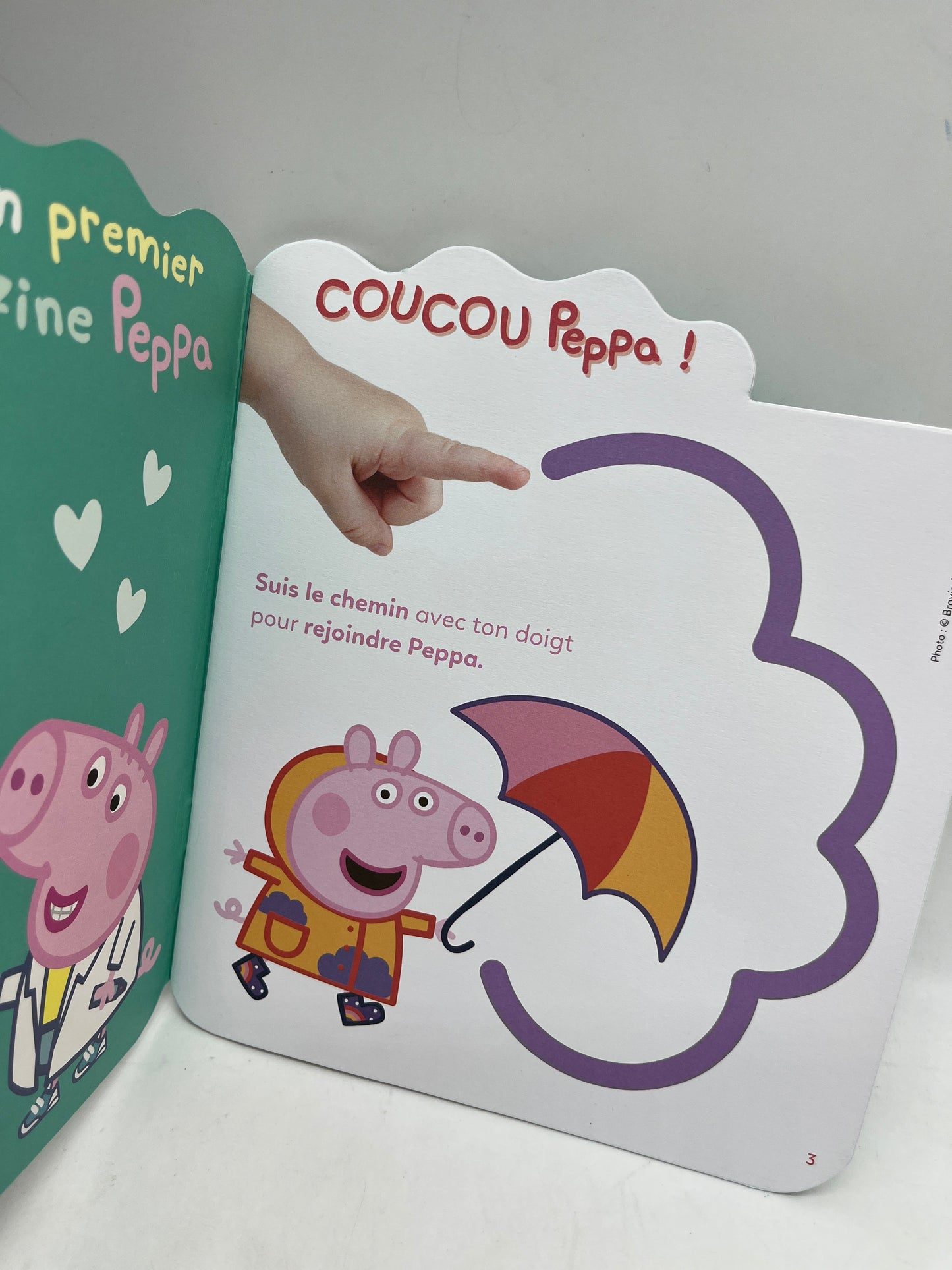 Livre d’activités Magazine À petit pas avec Peppa pig dès 1 ans avec gommettes jeux histoire Neuf thème Docteur