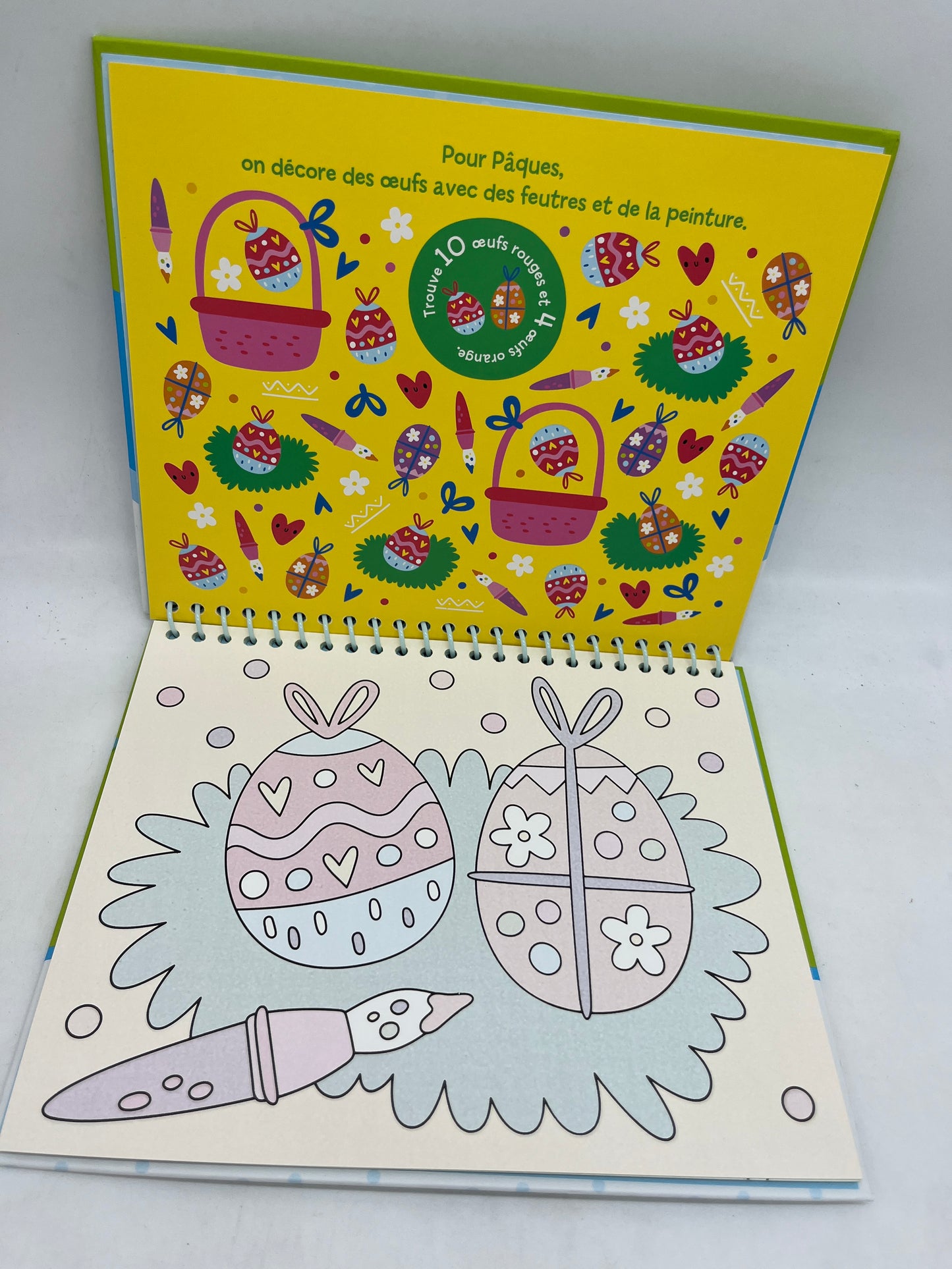 Livre d’activités mes Jolie petites magique spécial Pâques avec son stylo à eau Neuf