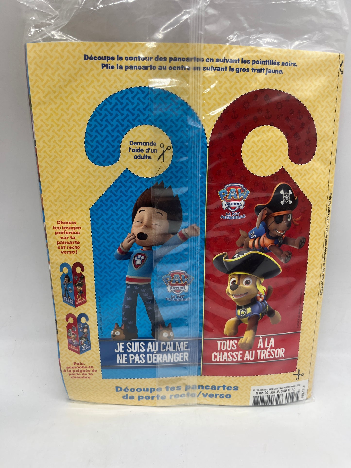 Livre d’activité magazine Pat Patrouille avec son jouet son kit pirate Neuf