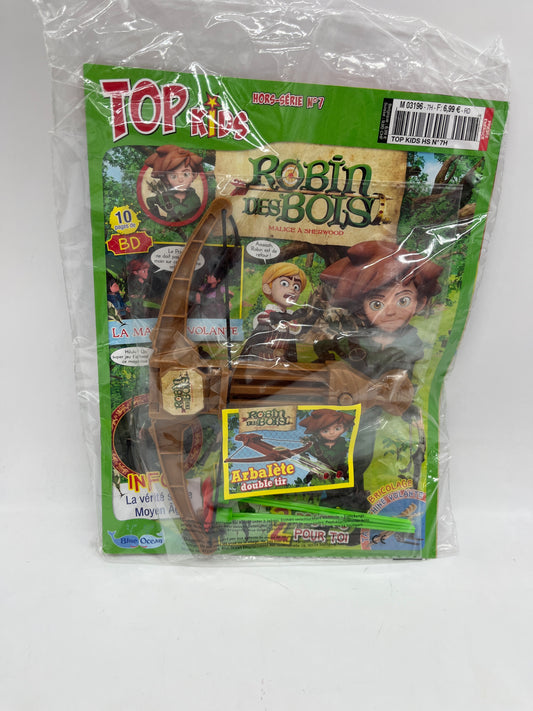 Livre d’activité  Magazine  disney Robin des bois avec son arc et ses flèches Neuf