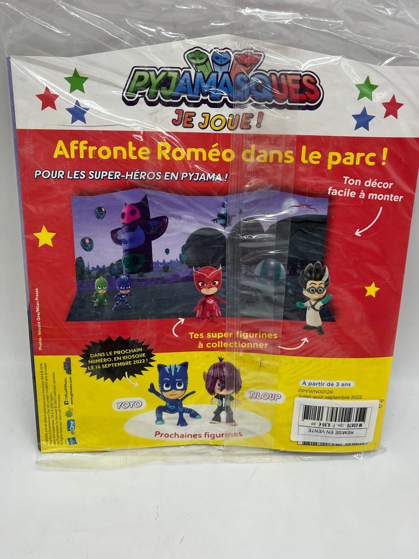 Livre d’activité Magazine Pyjamasque Je Joue Numéro 12 neuf sous blister jeux activité !