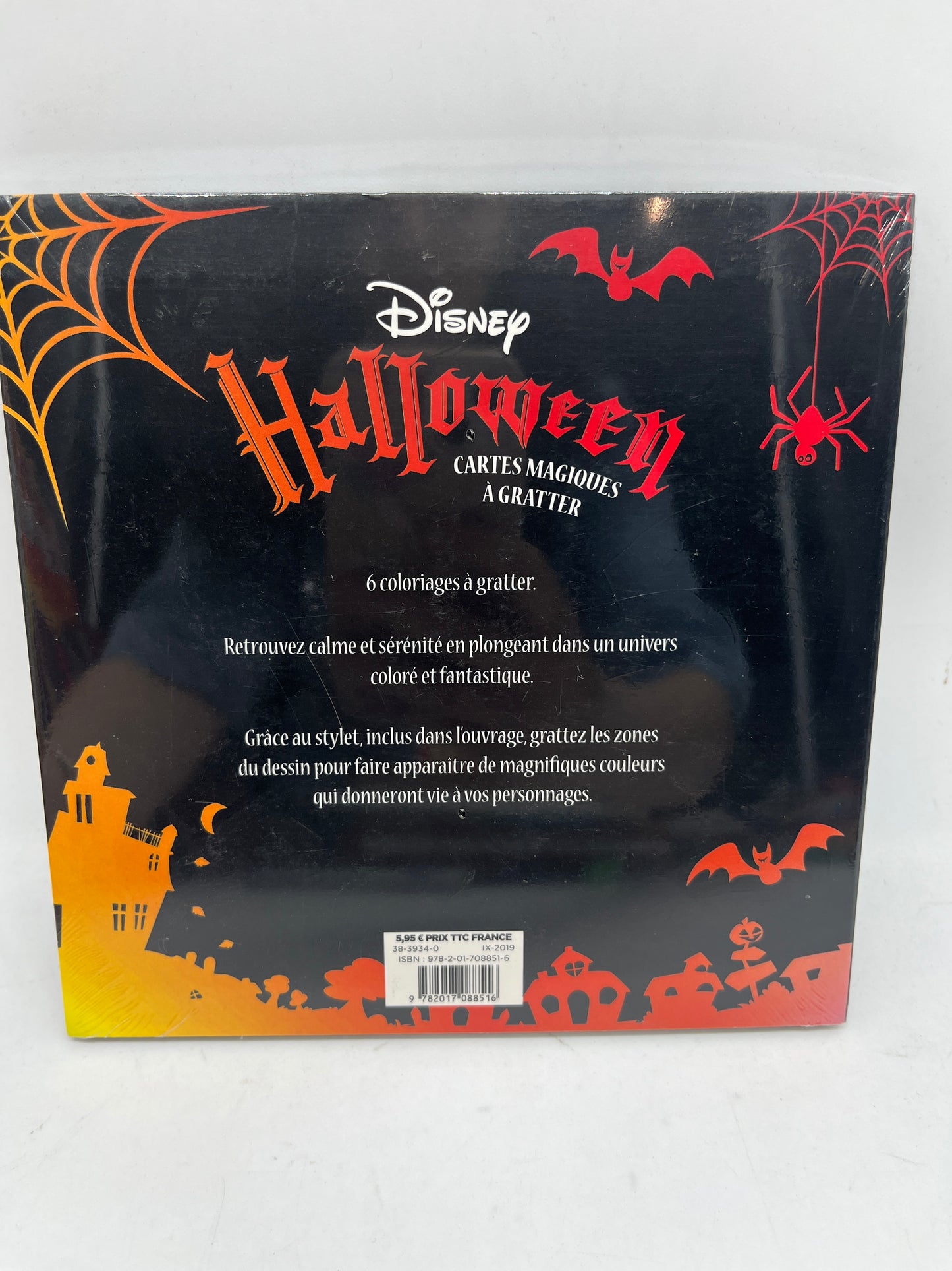 Pack de cartes à gratter Disney Spécial Halloween